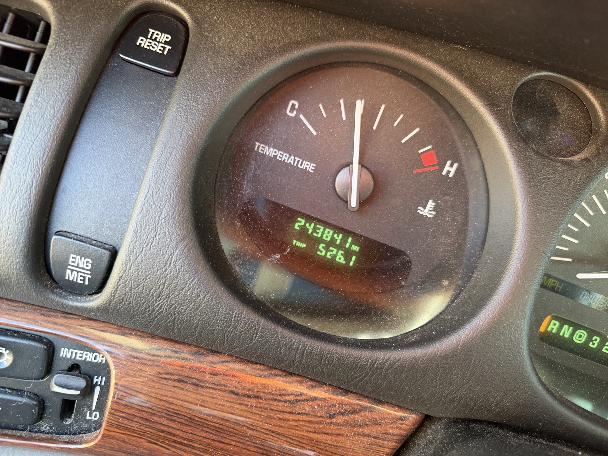 2004 buick lesabre custom with 243841 miles for sale near Elk River, Minnesota 106716_44_mileage_closeup.jpg