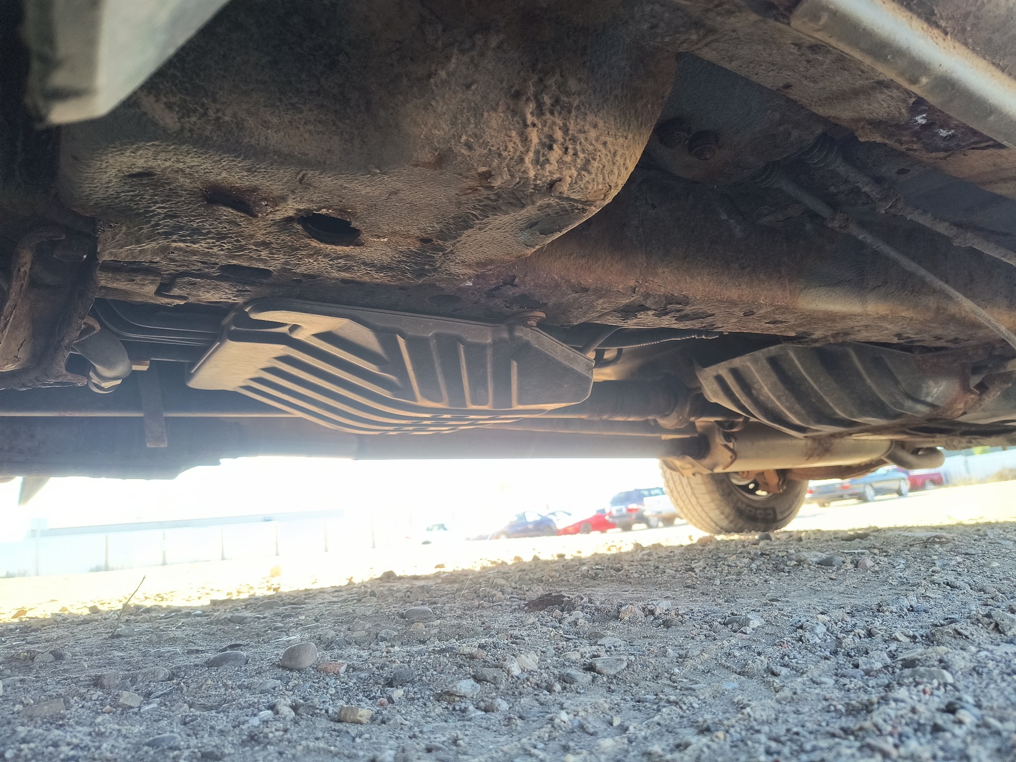 2003 honda pilot ex-w--leather with 296887 miles for sale near Elk River, Minnesota 106717_17_undercar_drv_side.jpg
