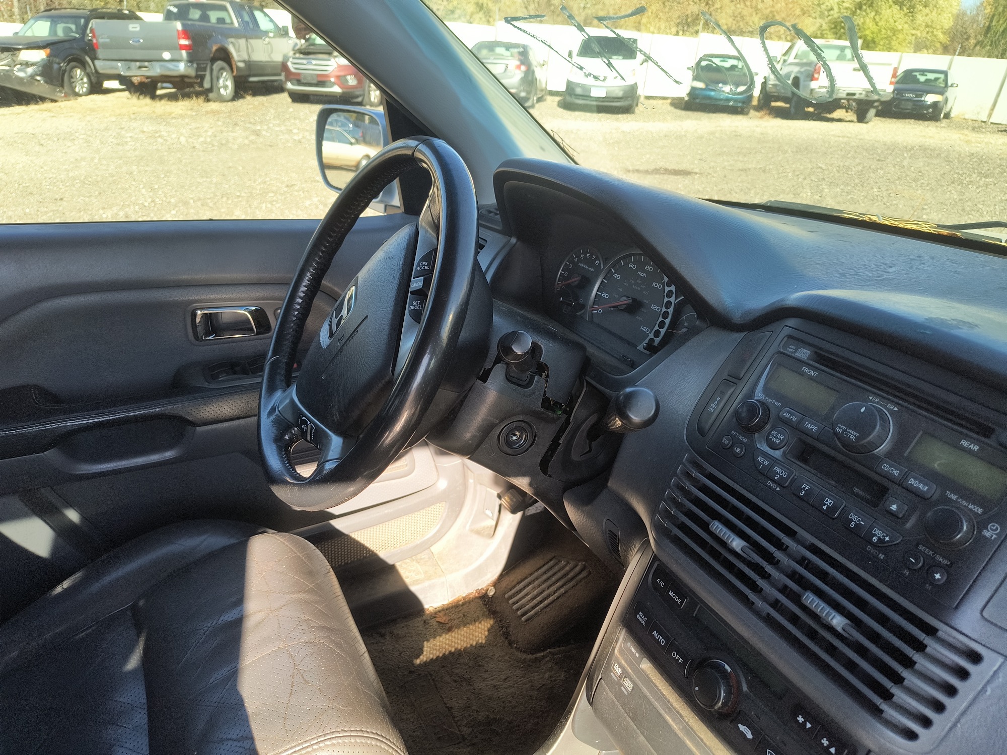 2003 honda pilot ex-w--leather with 296887 miles for sale near Elk River, Minnesota 106717_36_steering_wheel.jpg