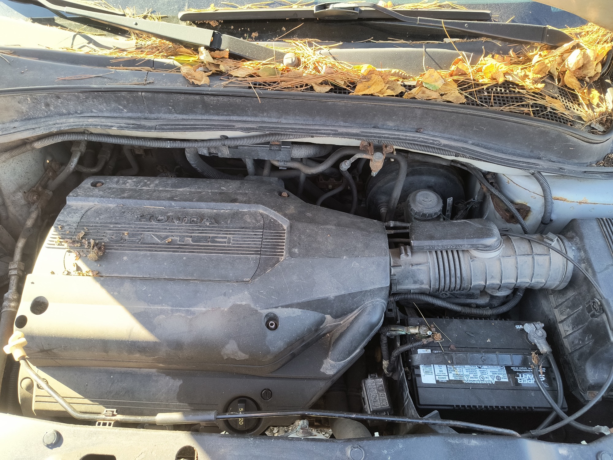 2003 honda pilot ex-w--leather with 296887 miles for sale near Elk River, Minnesota 106717_49_engine_bay.jpg