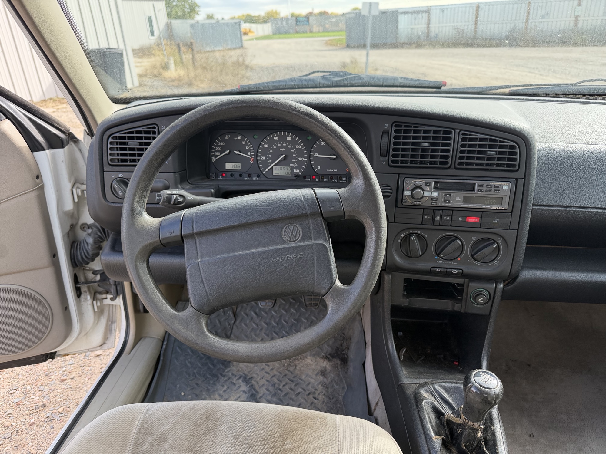 1996 volkswagen passat tdi with 310543 miles for sale near Elk River, Minnesota 106718_33_dash_from_driver.jpg