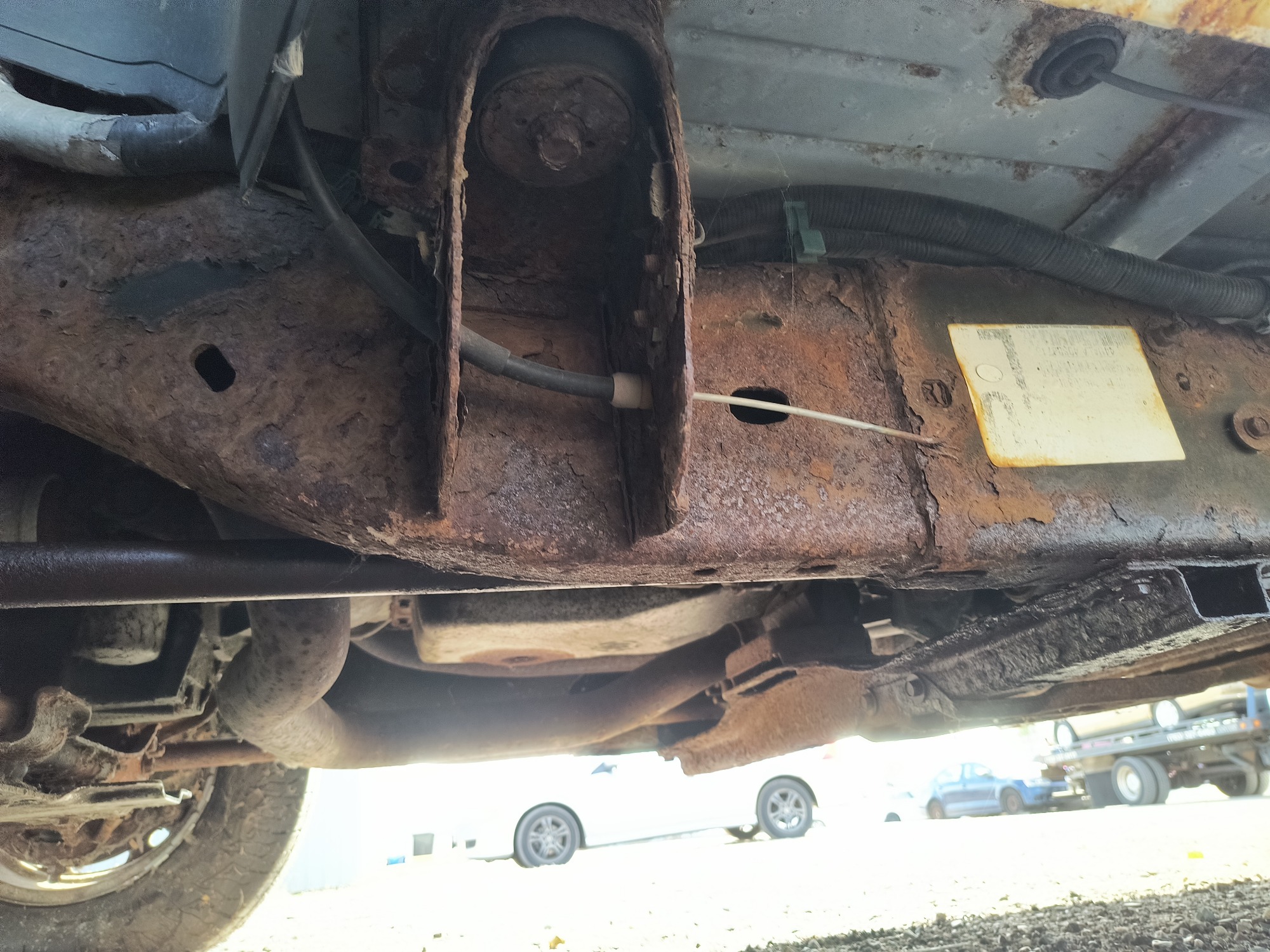 2003 chevrolet silverado-2500hd 4wd with 76253 miles for sale near Elk River, Minnesota 106720_17_undercar_drv_side.jpg