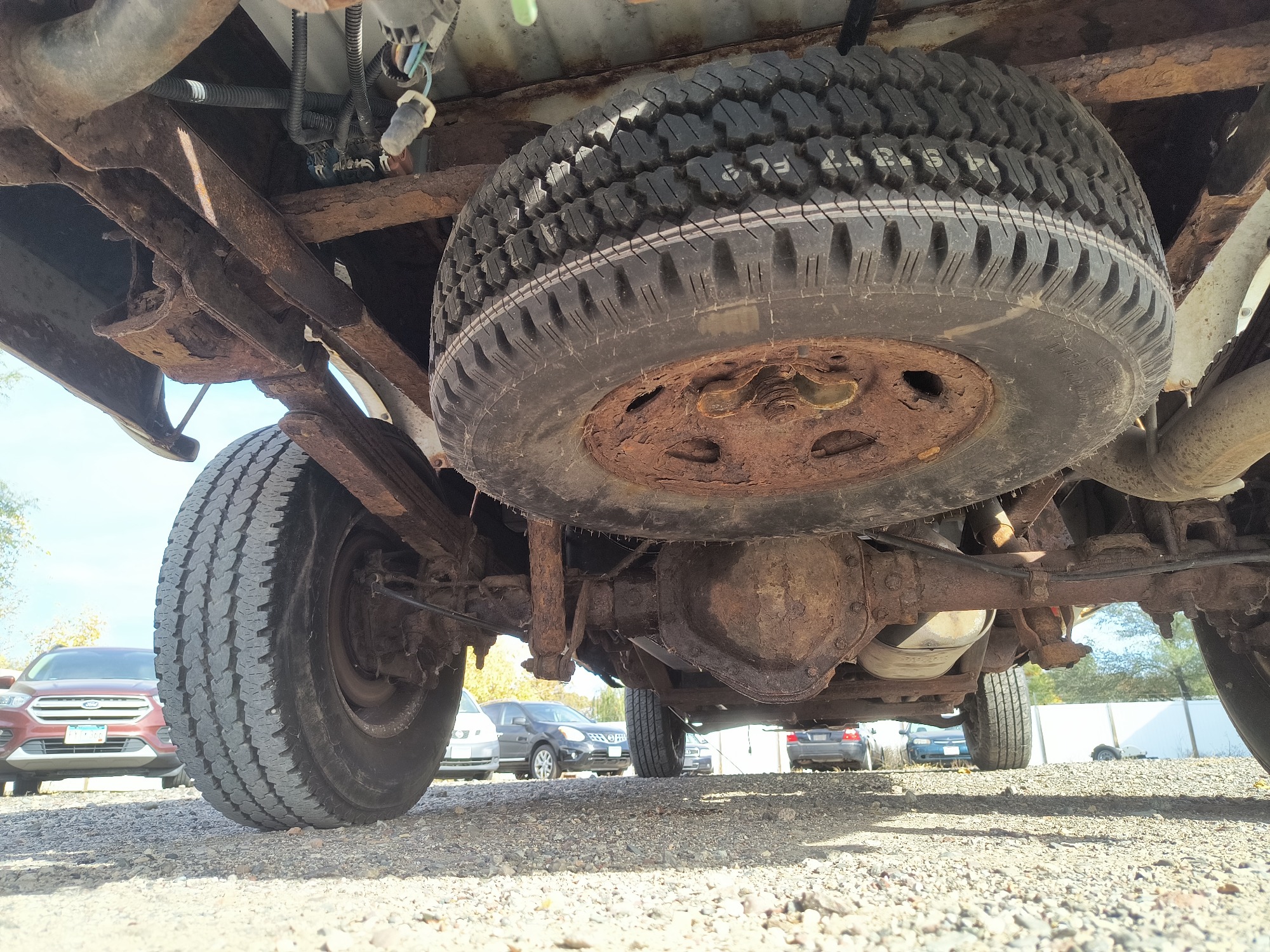 2003 chevrolet silverado-2500hd 4wd with 76253 miles for sale near Elk River, Minnesota 106720_19_undercar_rear.jpg