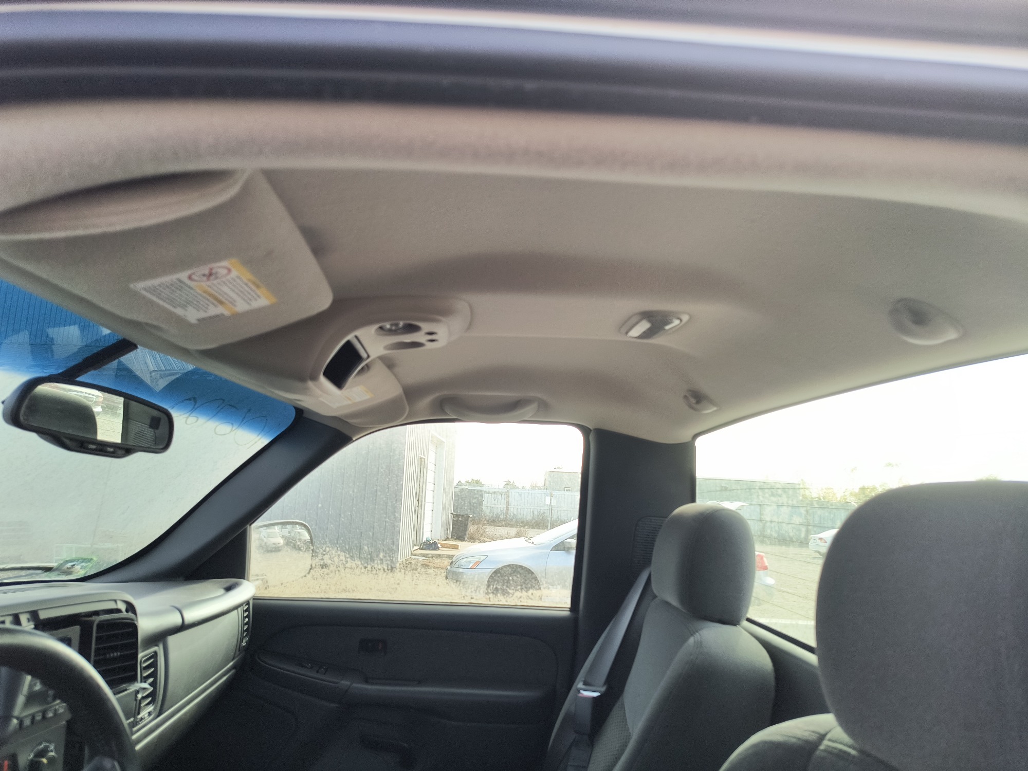 2003 chevrolet silverado-2500hd 4wd with 76253 miles for sale near Elk River, Minnesota 106720_35_headliner_sunroof.jpg