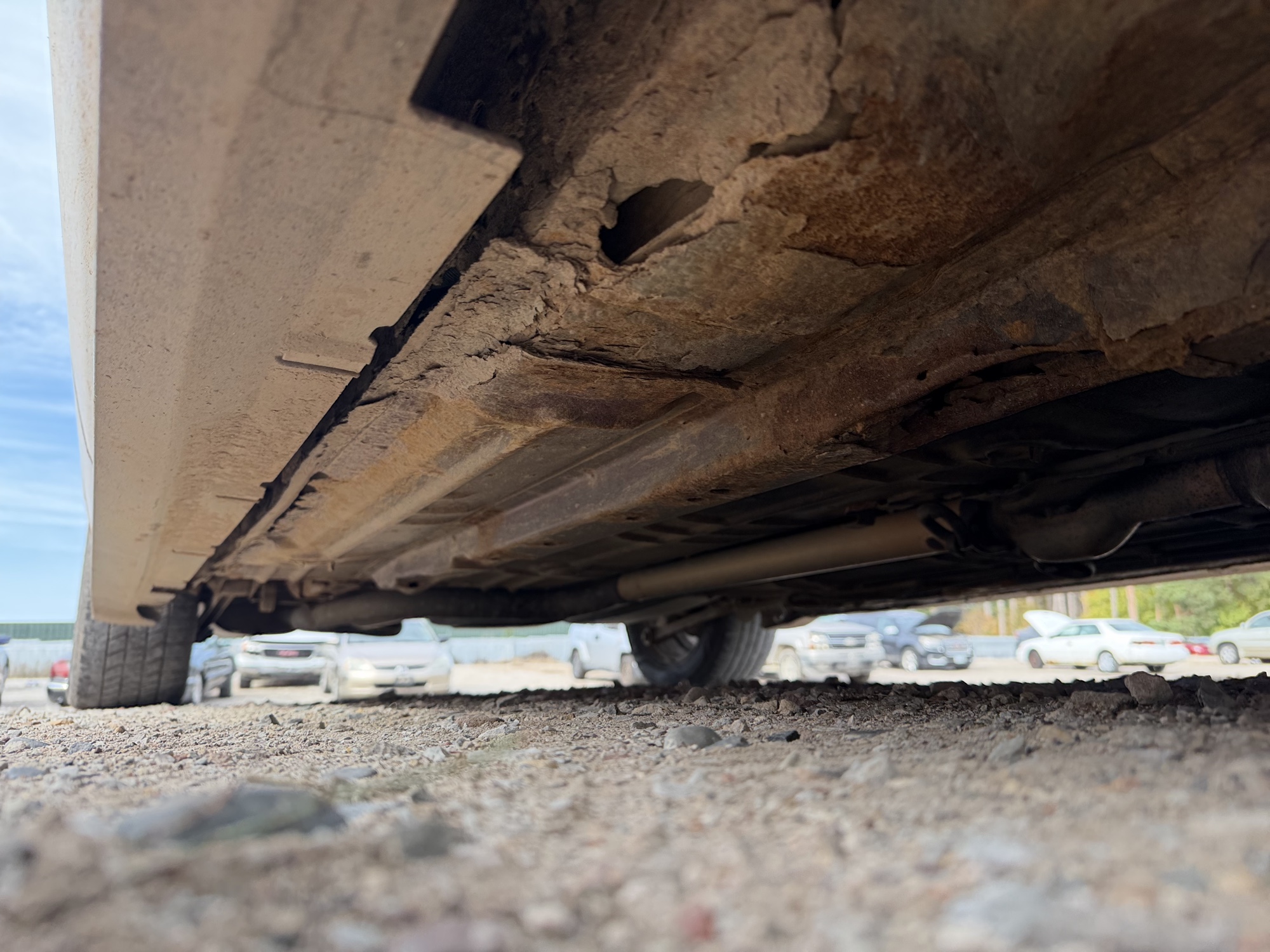 2003 chevrolet impala base with 320815 miles for sale near Elk River, Minnesota 106721_21_undercar_pass_side.jpg
