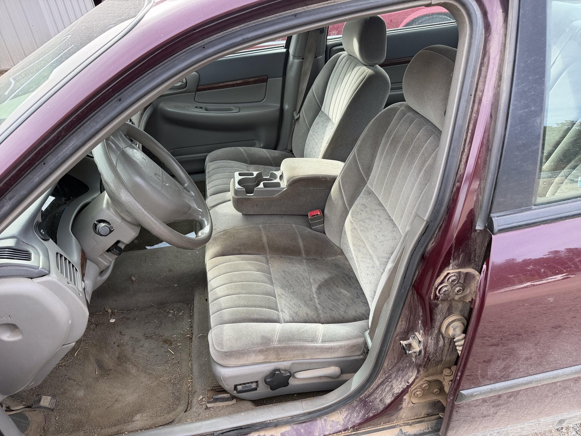 2003 chevrolet impala base with 320815 miles for sale near Elk River, Minnesota 106721_22_driver_seat.jpg