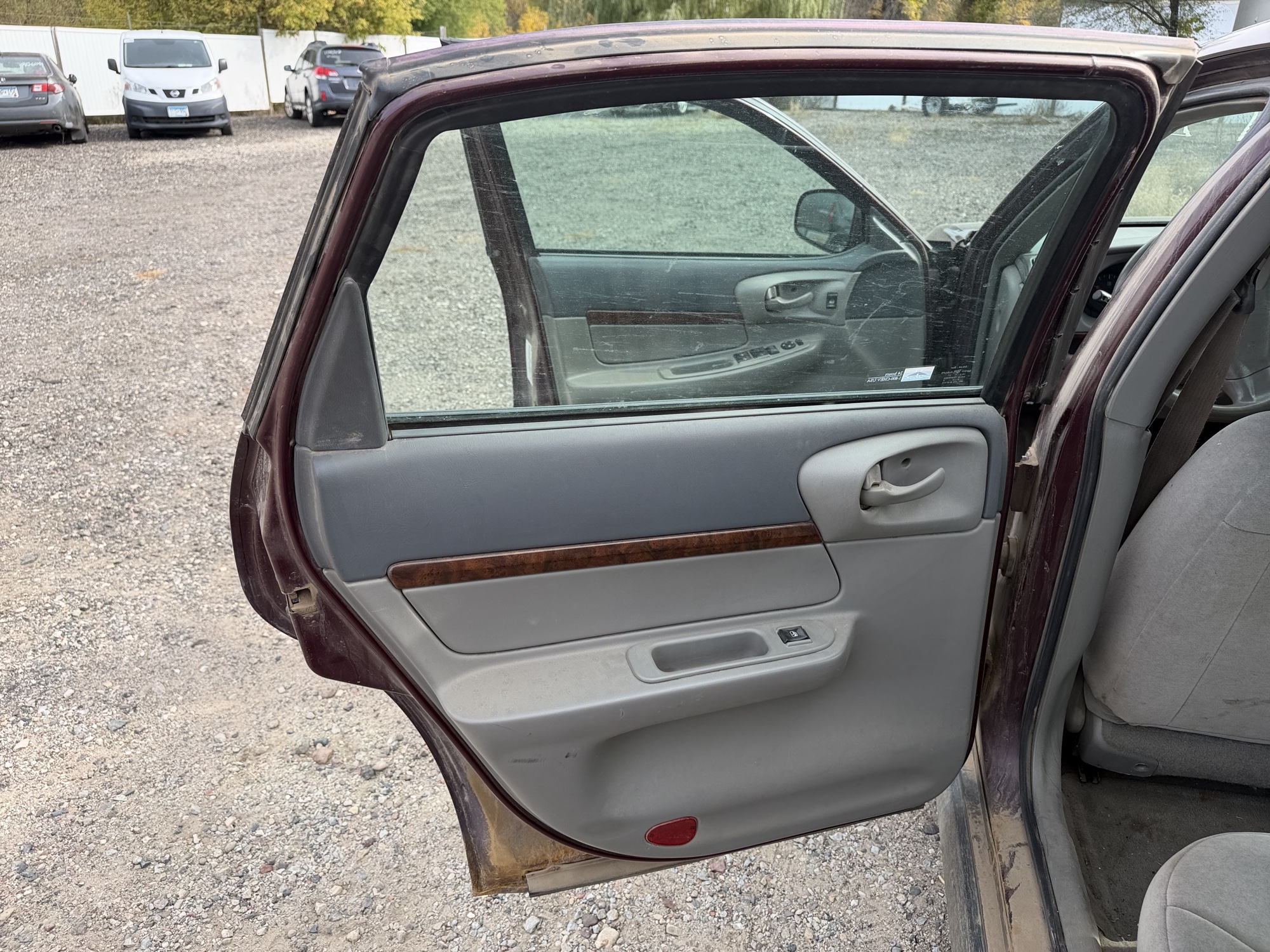 2003 chevrolet impala base with 320815 miles for sale near Elk River, Minnesota 106721_25_drv_rear_door_panel.jpg