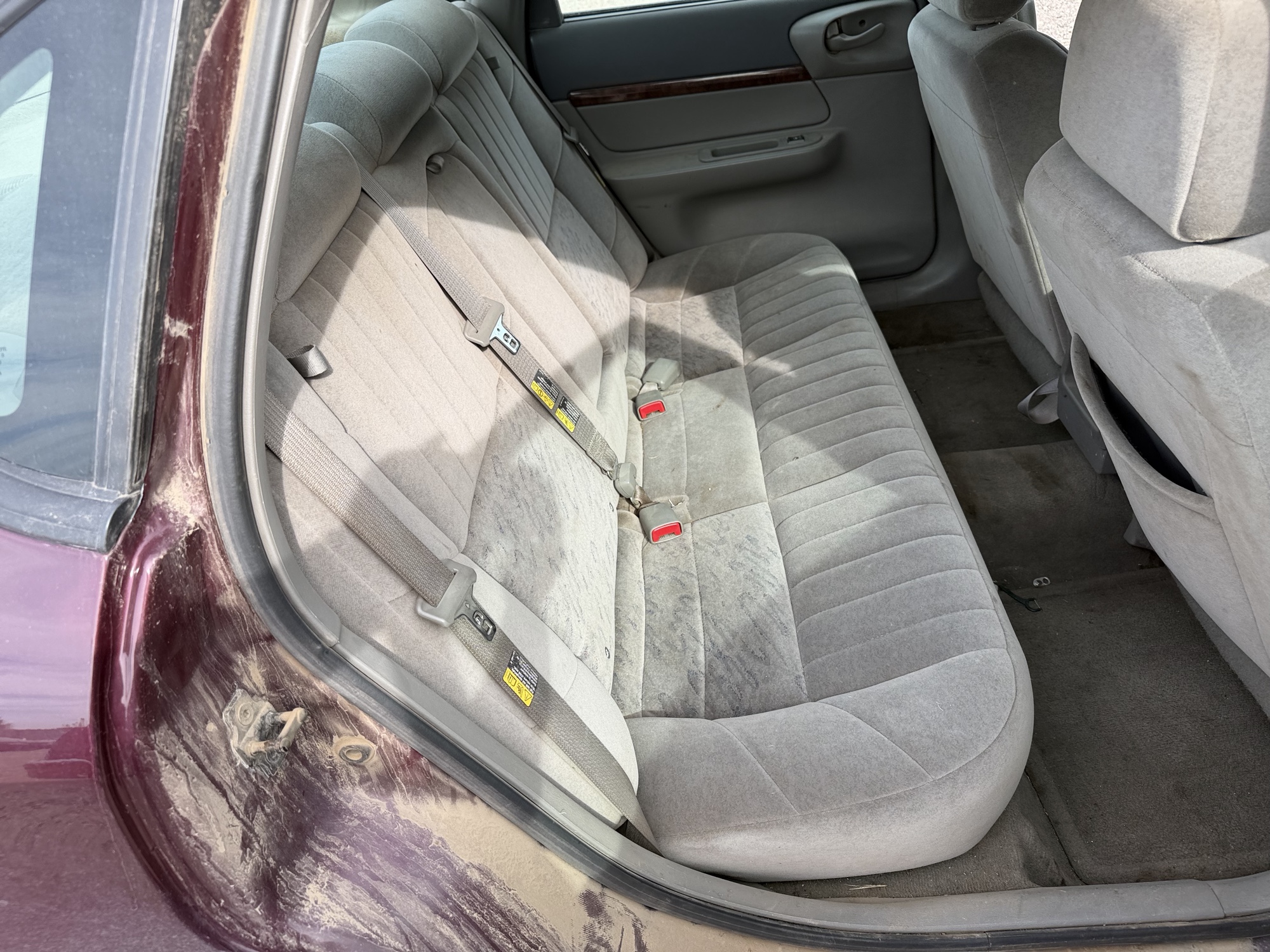 2003 chevrolet impala base with 320815 miles for sale near Elk River, Minnesota 106721_28_pass_rear_seat.jpg