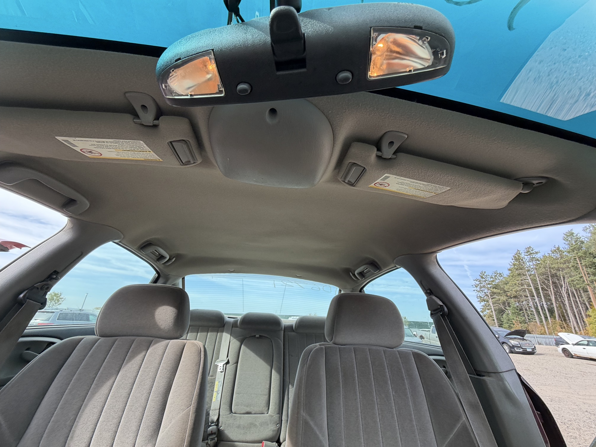 2003 chevrolet impala base with 320815 miles for sale near Elk River, Minnesota 106721_35_headliner_sunroof.jpg