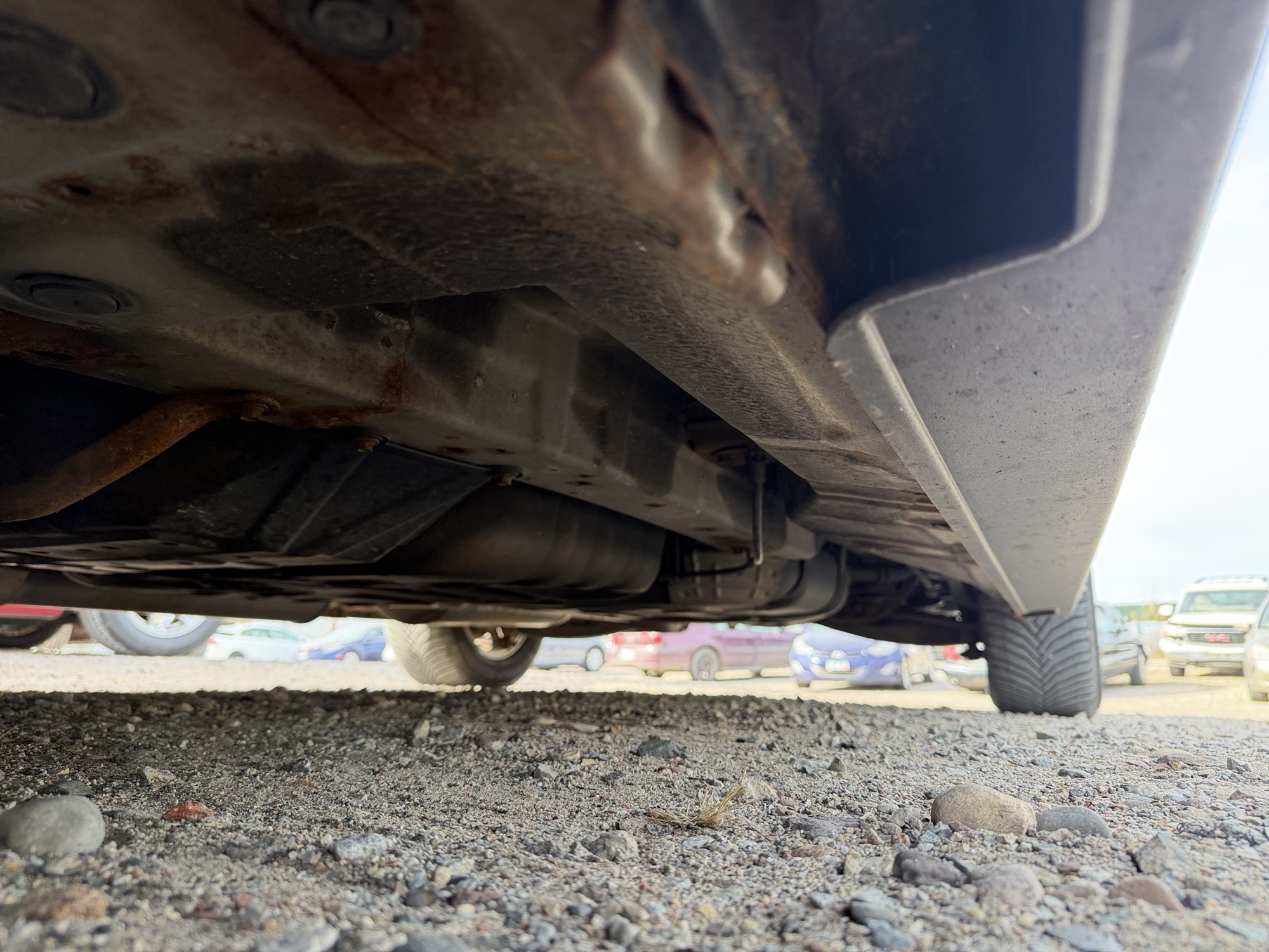 2013 honda odyssey ex with 213288 miles for sale near Elk River, Minnesota 106722_17_undercar_drv_side.jpg