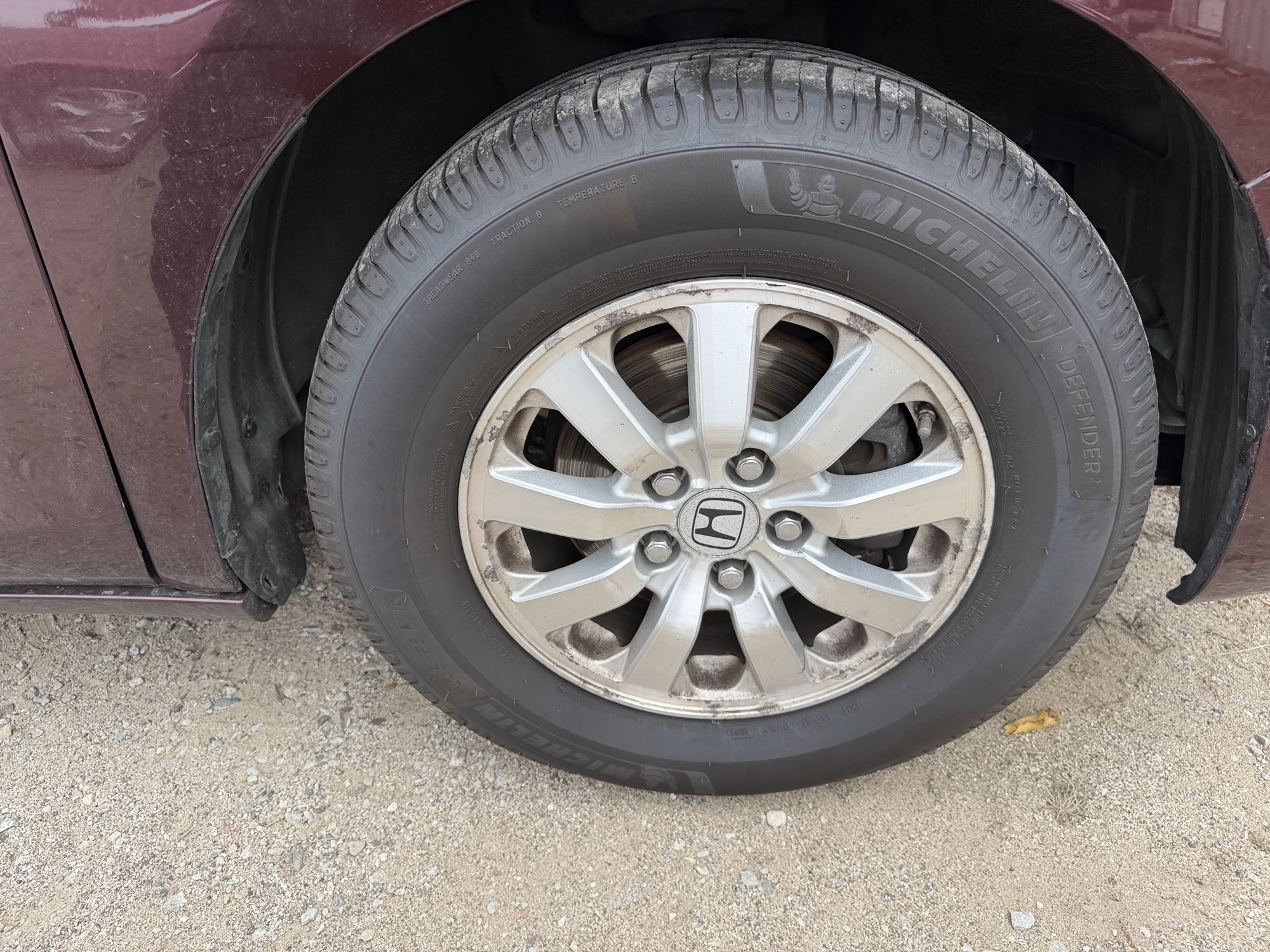 2010 honda odyssey ex-l with 204246 miles for sale near Elk River, Minnesota 106724_15_front_pass_wheel.jpg