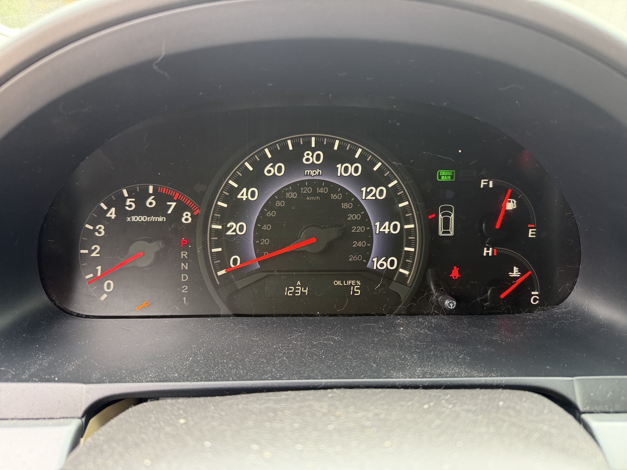 2010 honda odyssey ex-l with 204246 miles for sale near Elk River, Minnesota 106724_43_gauge_cluster.jpg