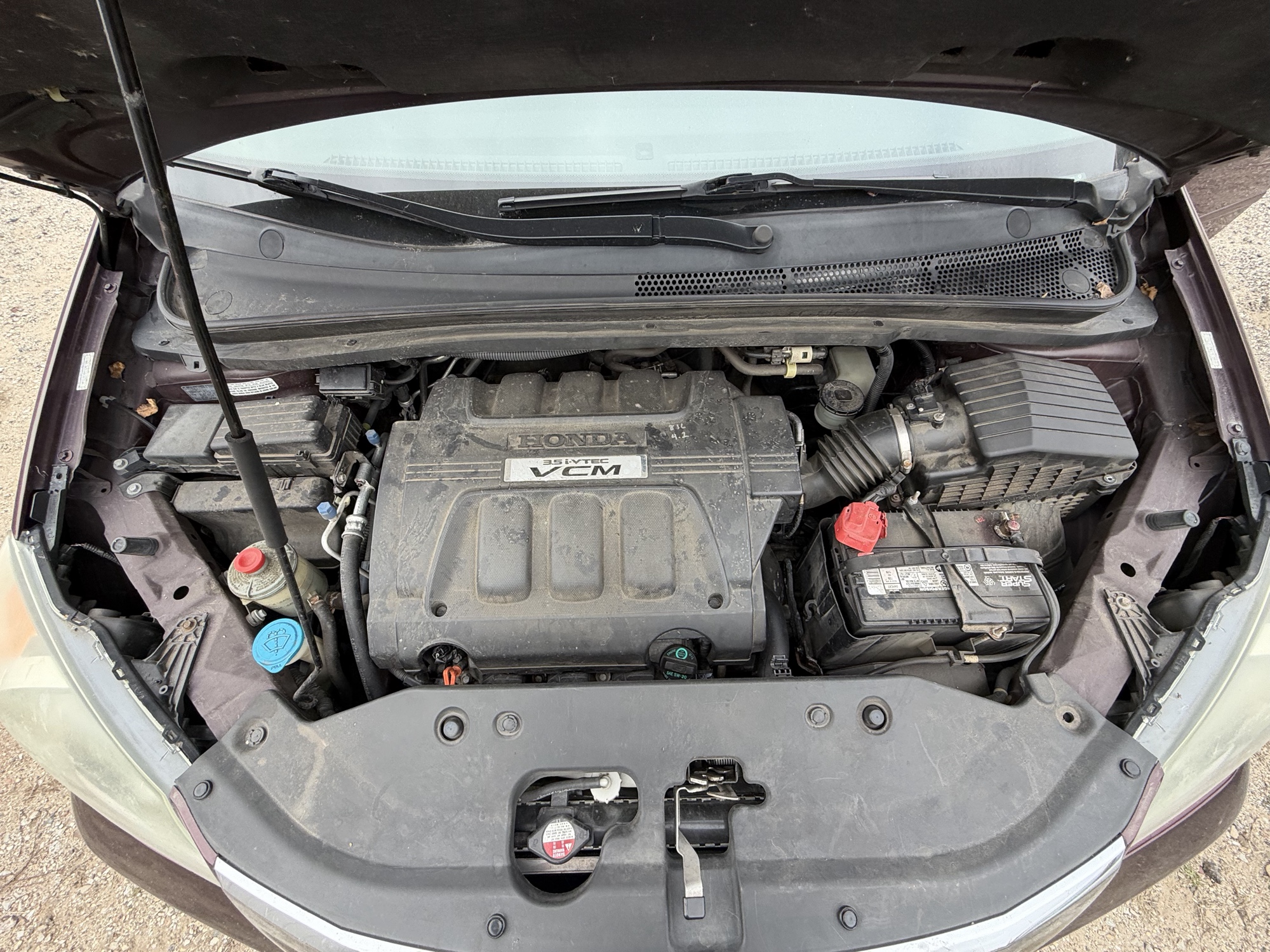 2010 honda odyssey ex-l with 204246 miles for sale near Elk River, Minnesota 106724_49_engine_bay.jpg