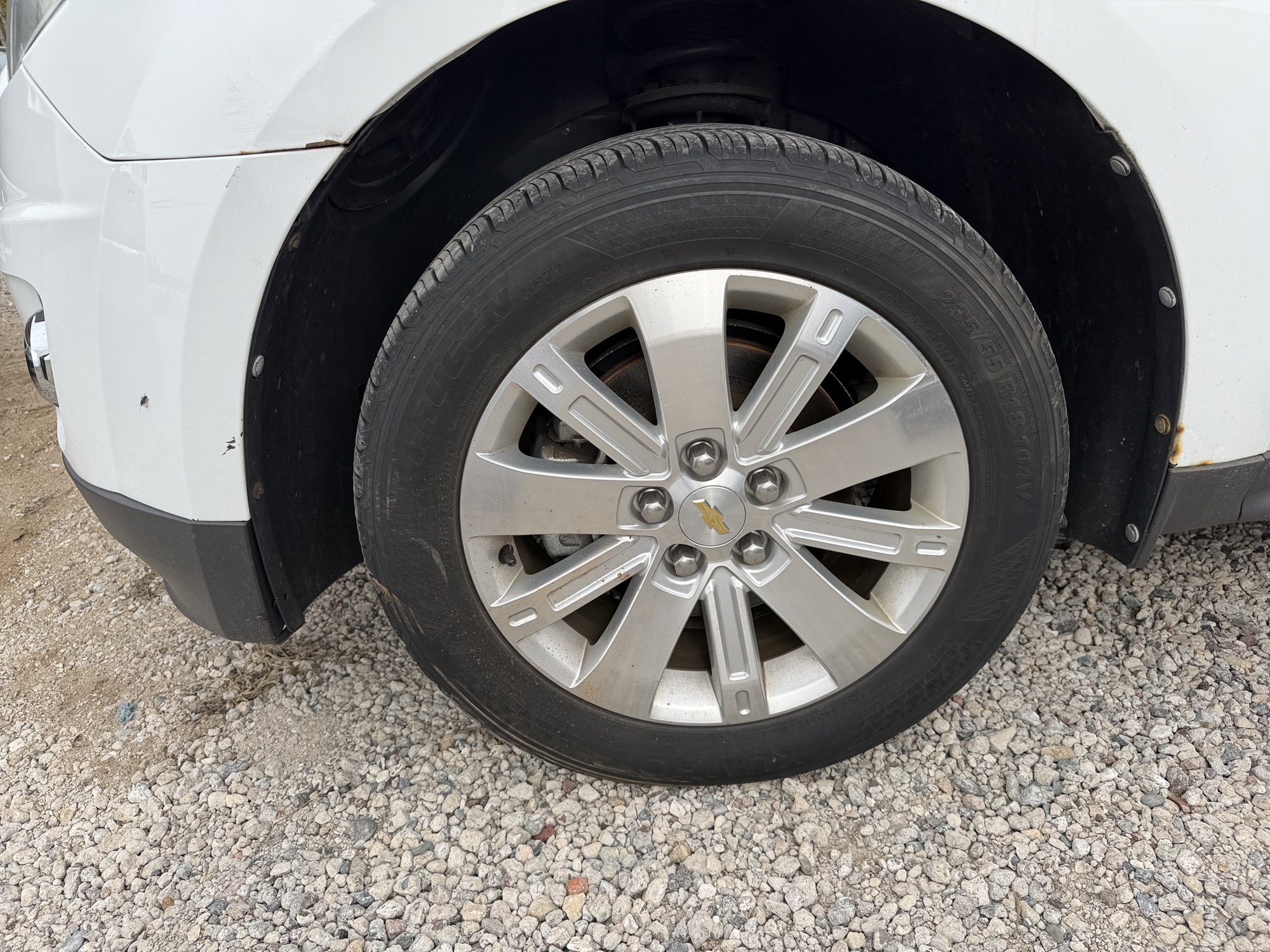 2011 chevrolet equinox ltz-2wd with 105523 miles for sale near Elk River, Minnesota 106730_12_drv_front_wheel.jpg