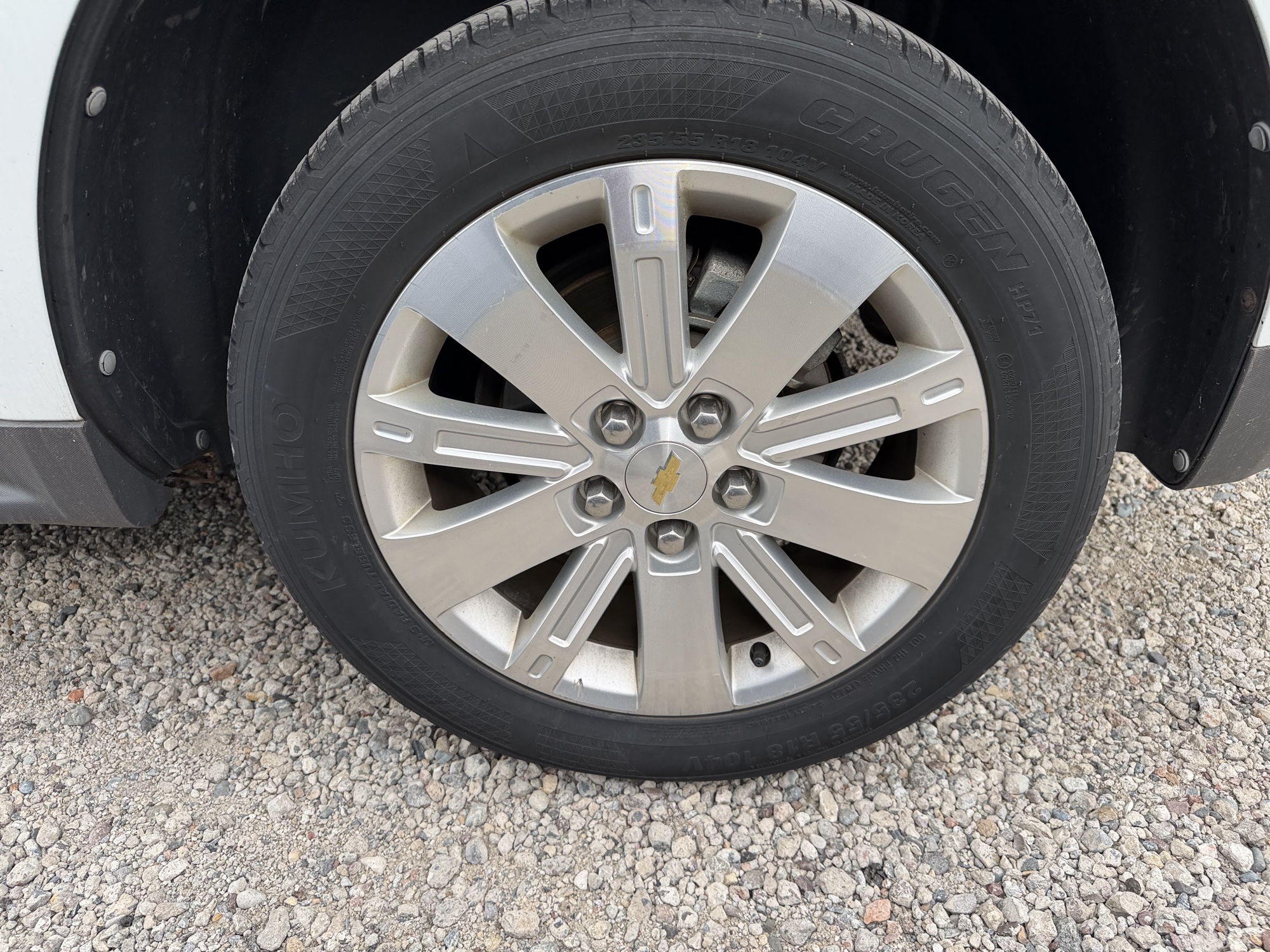 2011 chevrolet equinox ltz-2wd with 105523 miles for sale near Elk River, Minnesota 106730_13_rear_drv_wheel.jpg