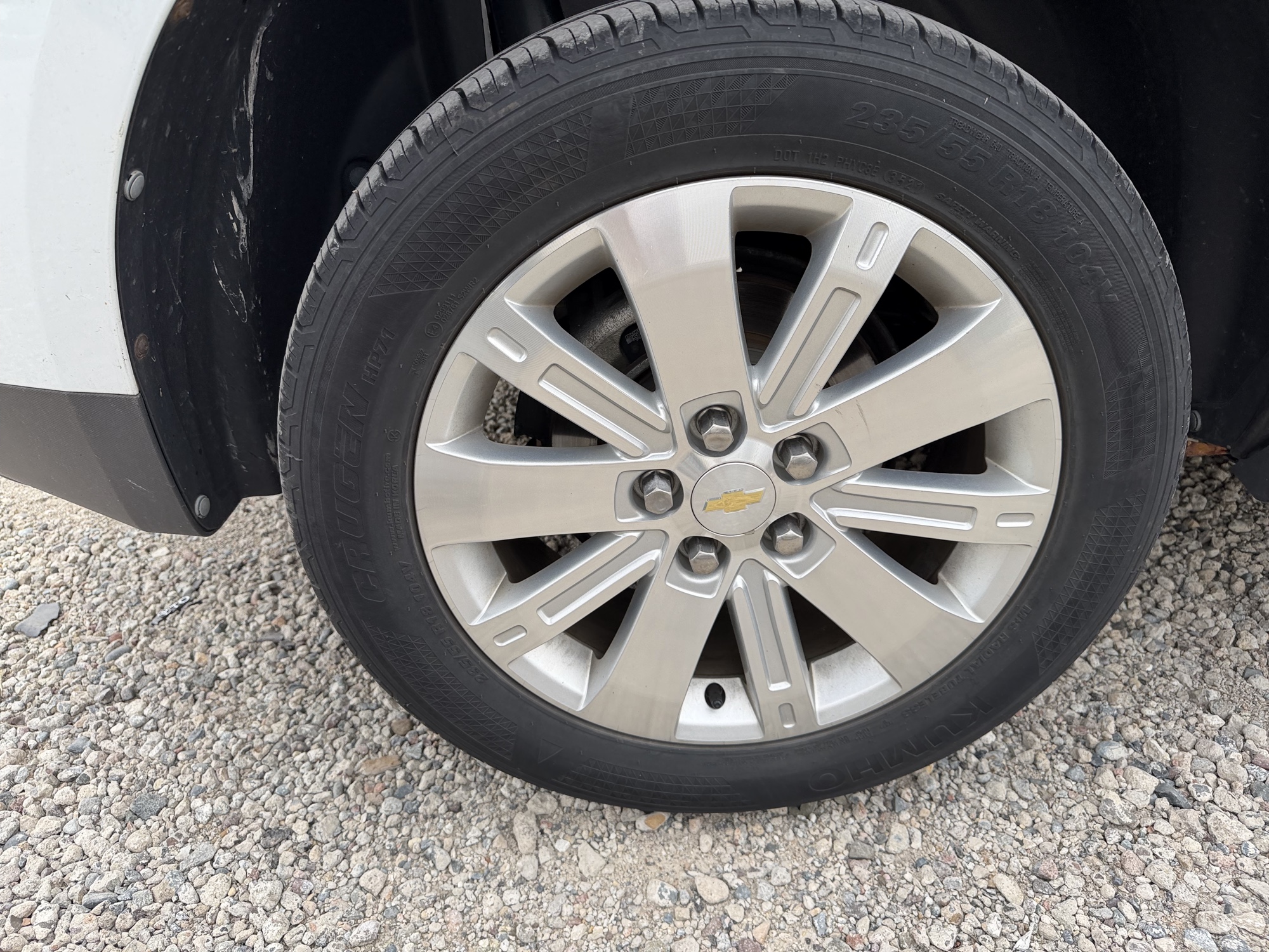 2011 chevrolet equinox ltz-2wd with 105523 miles for sale near Elk River, Minnesota 106730_14_rear_pass_wheel.jpg