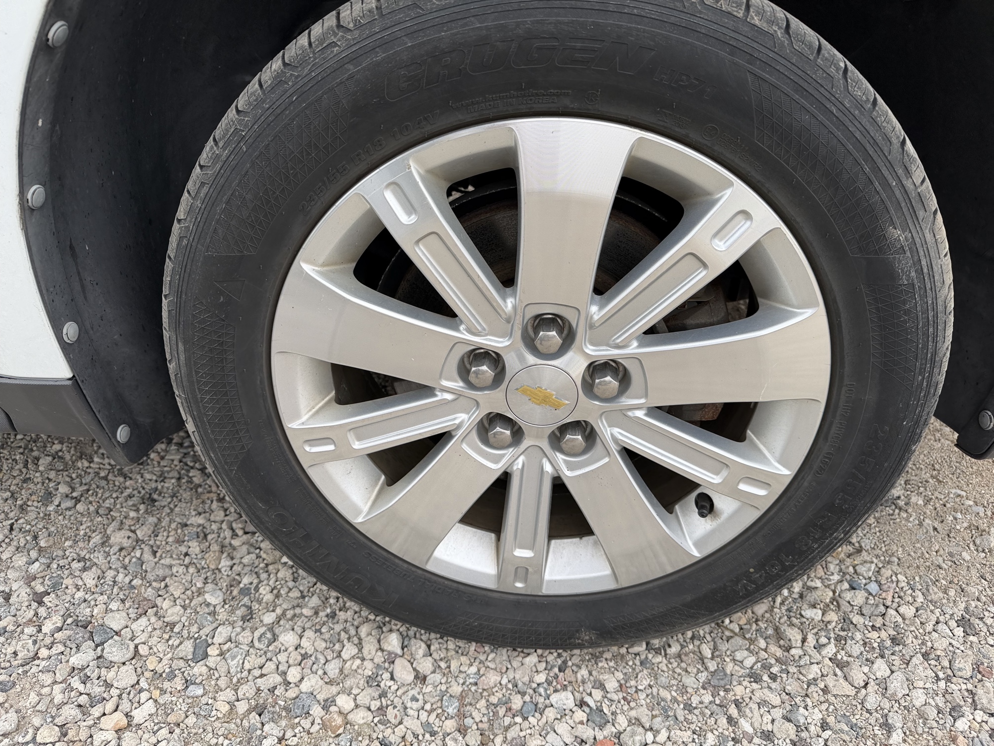 2011 chevrolet equinox ltz-2wd with 105523 miles for sale near Elk River, Minnesota 106730_15_front_pass_wheel.jpg