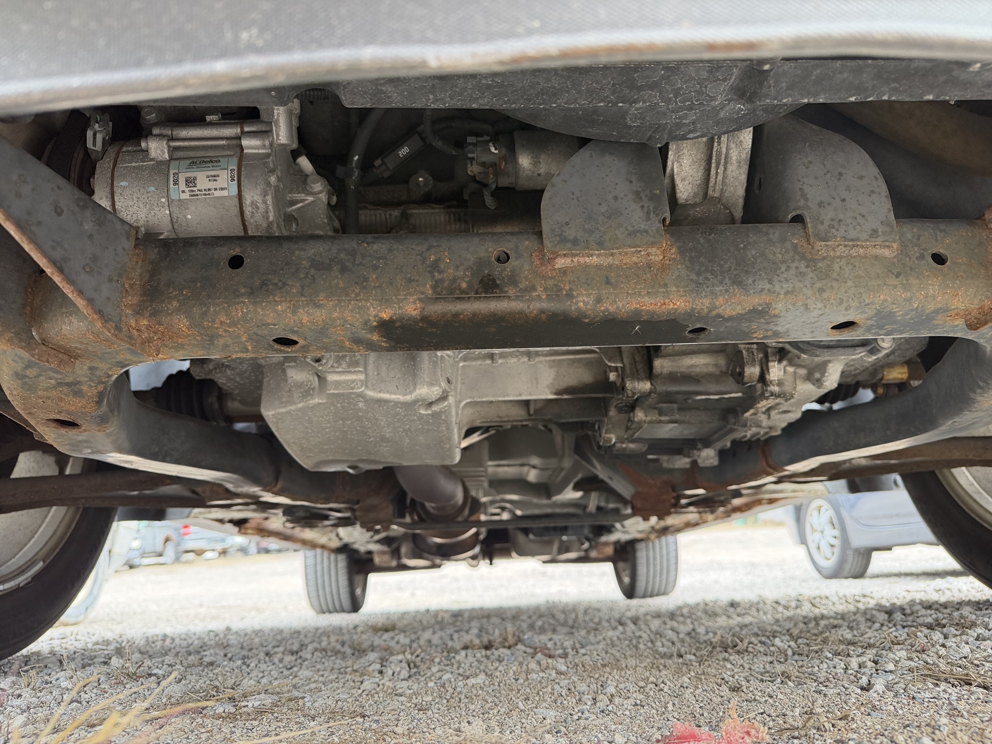 2011 chevrolet equinox ltz-2wd with 105523 miles for sale near Elk River, Minnesota 106730_16_undercar_front.jpg