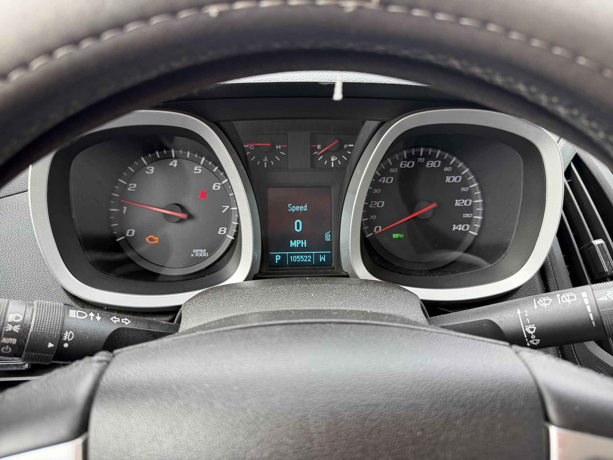 2011 chevrolet equinox ltz-2wd with 105523 miles for sale near Elk River, Minnesota 106730_43_gauge_cluster.jpg