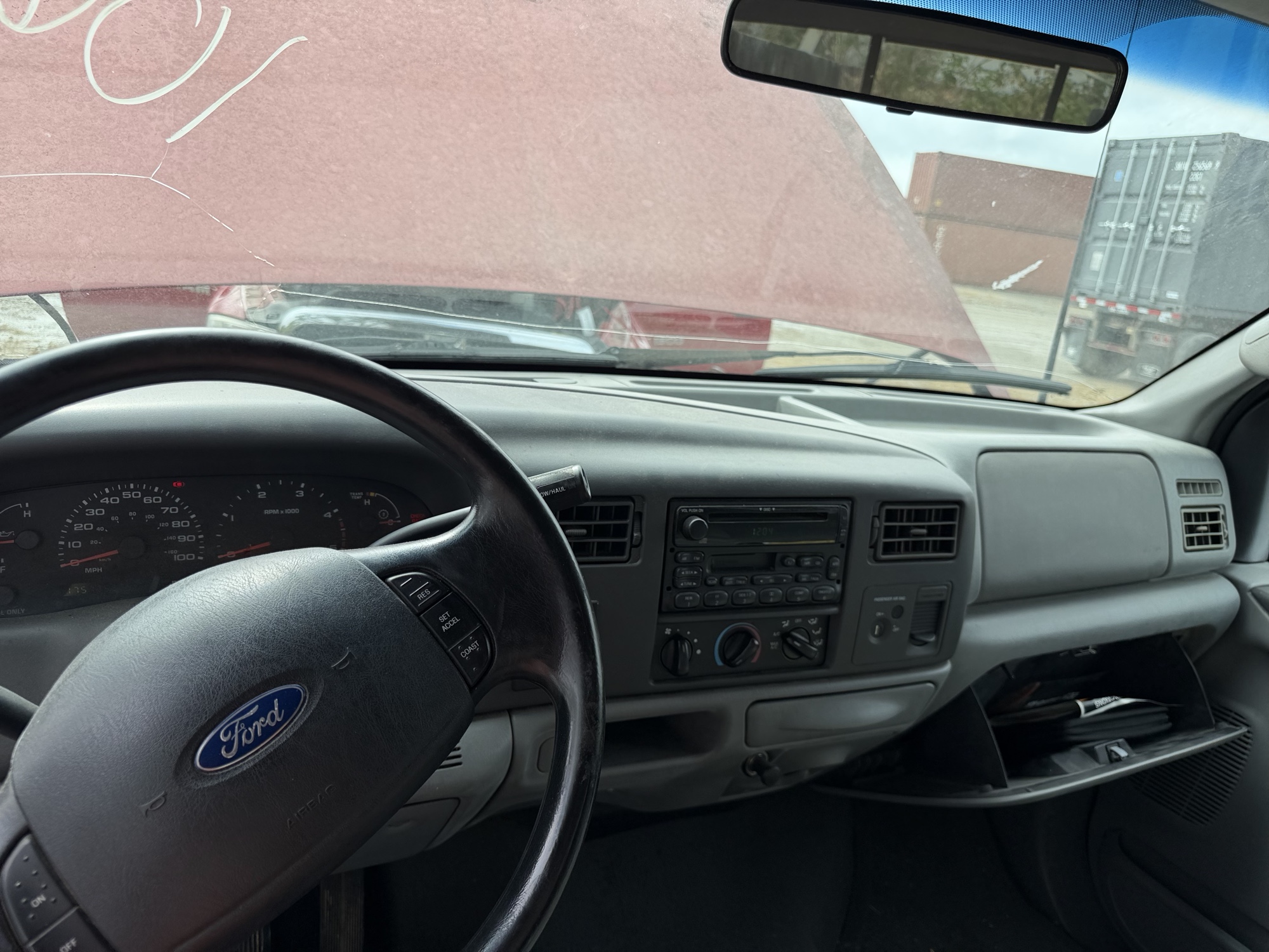 2003 ford f-350-sd xl-supercab-4wd with 175726 miles for sale near St. Louis, Missouri 106734_34_whole_dash.jpg