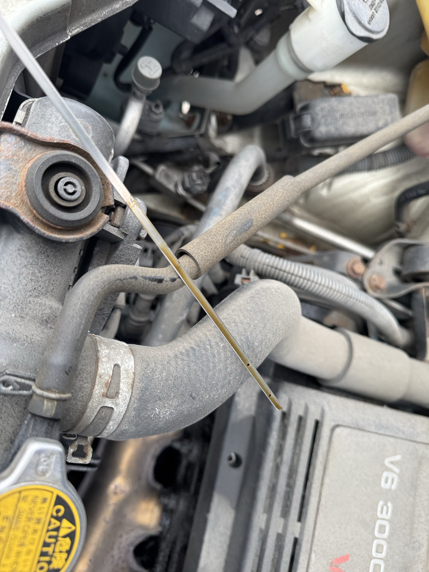 2003 toyota highlander v6-4wd with 185560 miles for sale near Elk River, Minnesota 106735_50_oil_dipstick.jpg