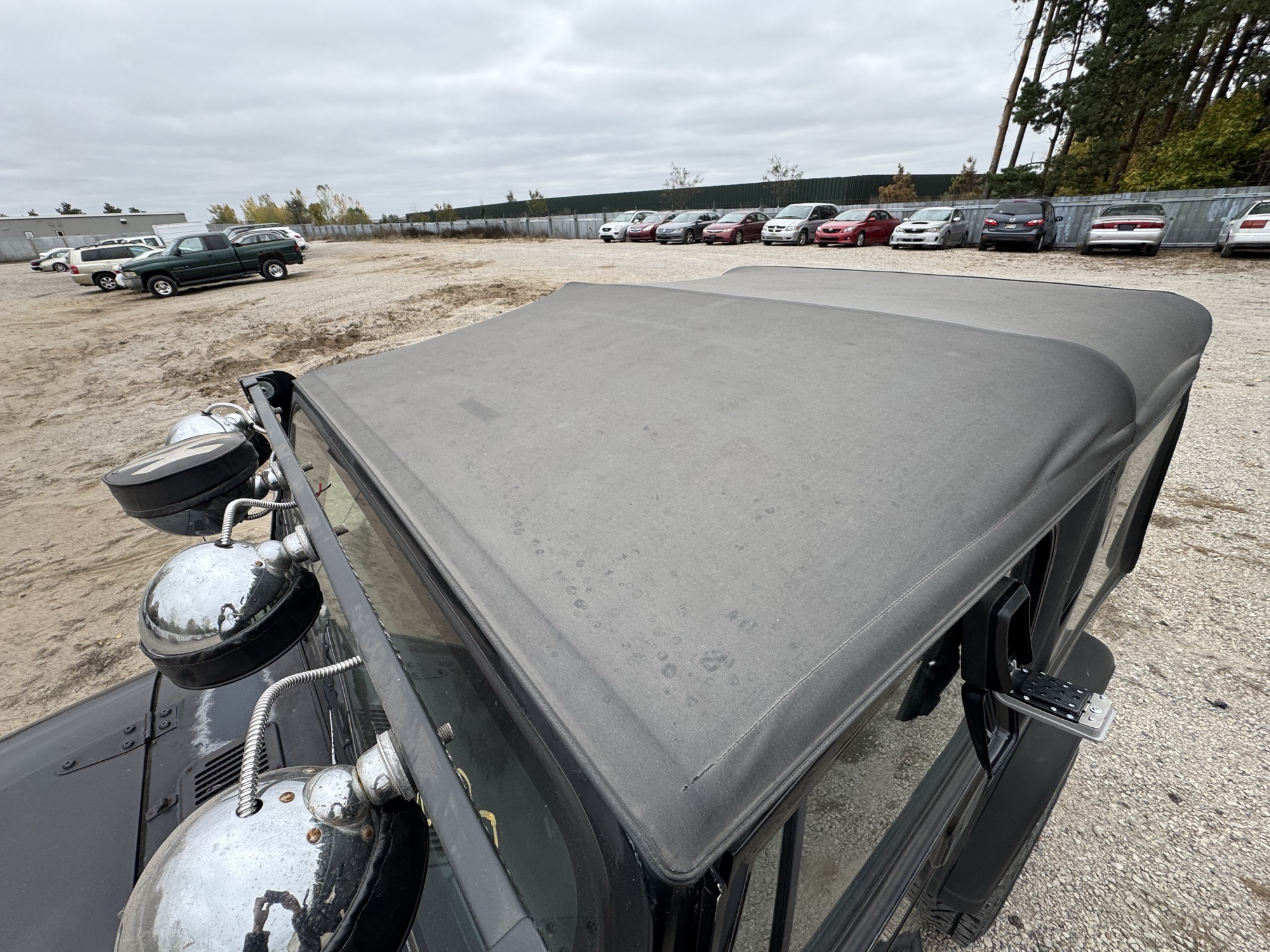 1995 jeep wrangler s with 122426 miles for sale near Elk River, Minnesota 106738_11_roof.jpg