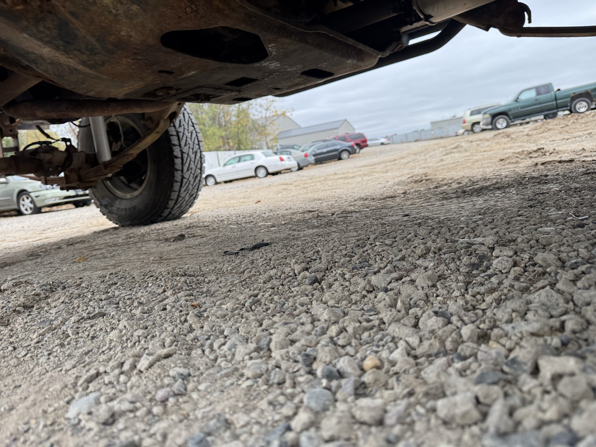1995 jeep wrangler s with 122426 miles for sale near Elk River, Minnesota 106738_18_undercar_rear_drv.jpg