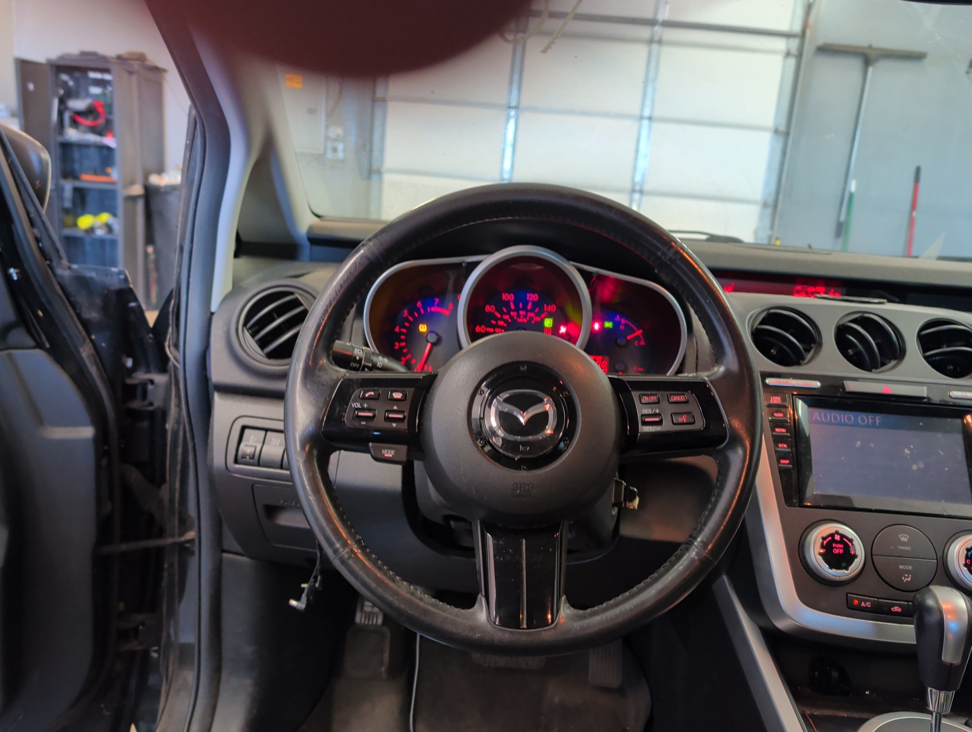 2009 mazda cx-7 grand-touring-fwd with 144847 miles for sale near Elk River, Minnesota 106742_33_dash_from_driver.jpg