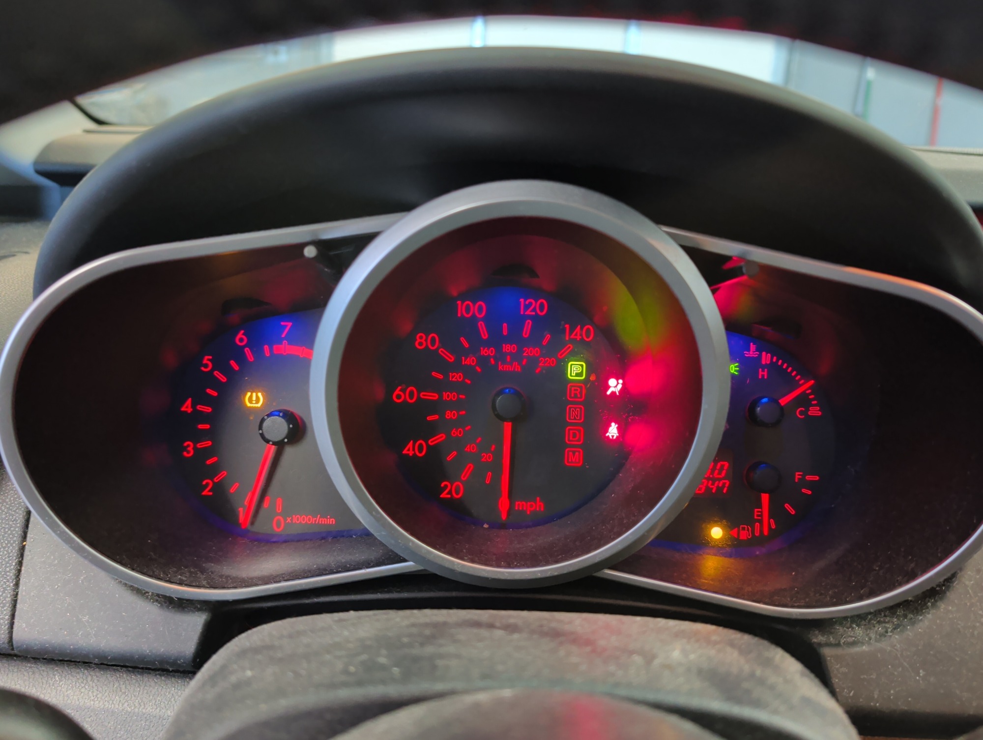 2009 mazda cx-7 grand-touring-fwd with 144847 miles for sale near Elk River, Minnesota 106742_43_gauge_cluster.jpg