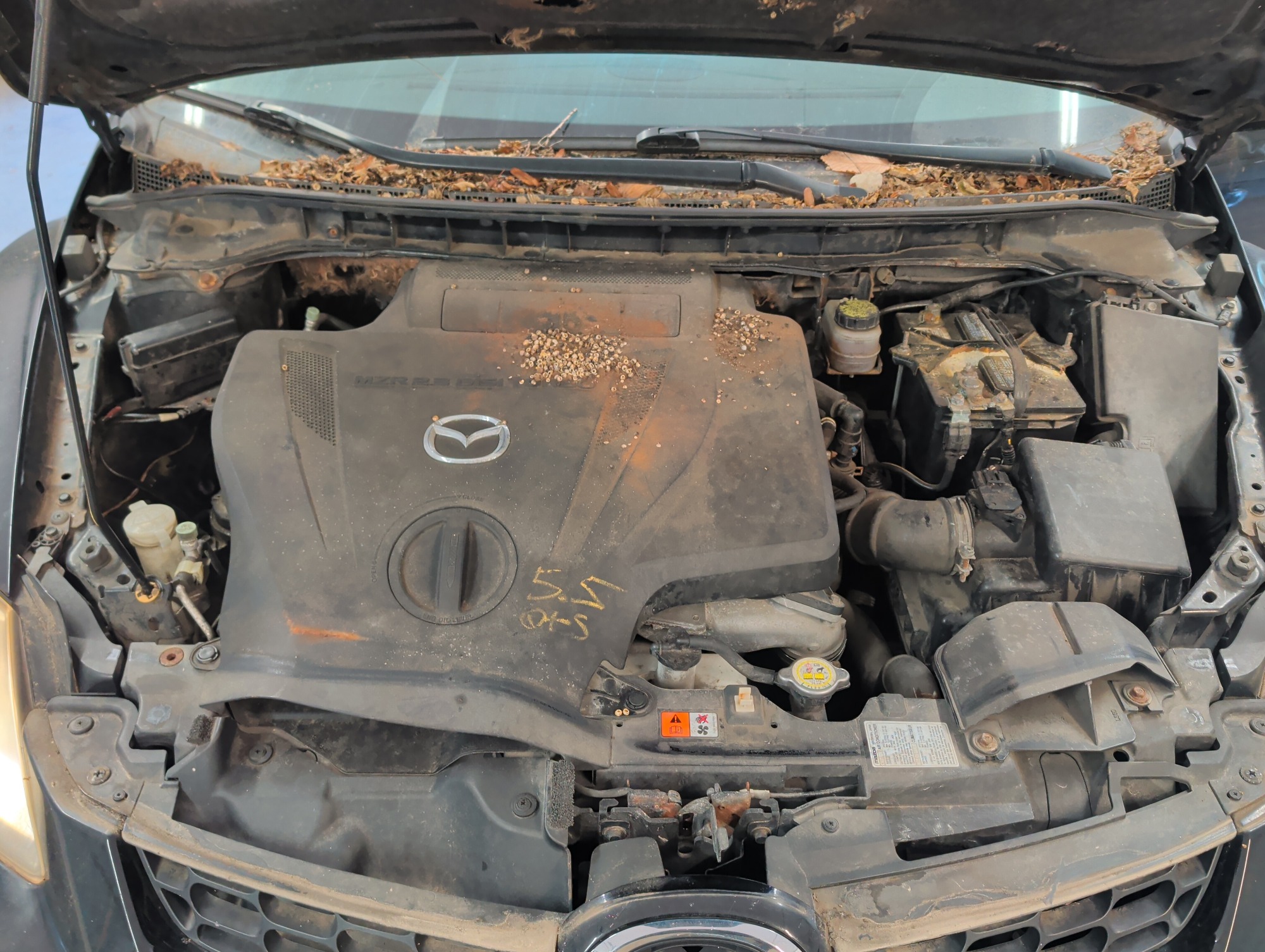 2009 mazda cx-7 grand-touring-fwd with 144847 miles for sale near Elk River, Minnesota 106742_49_engine_bay.jpg
