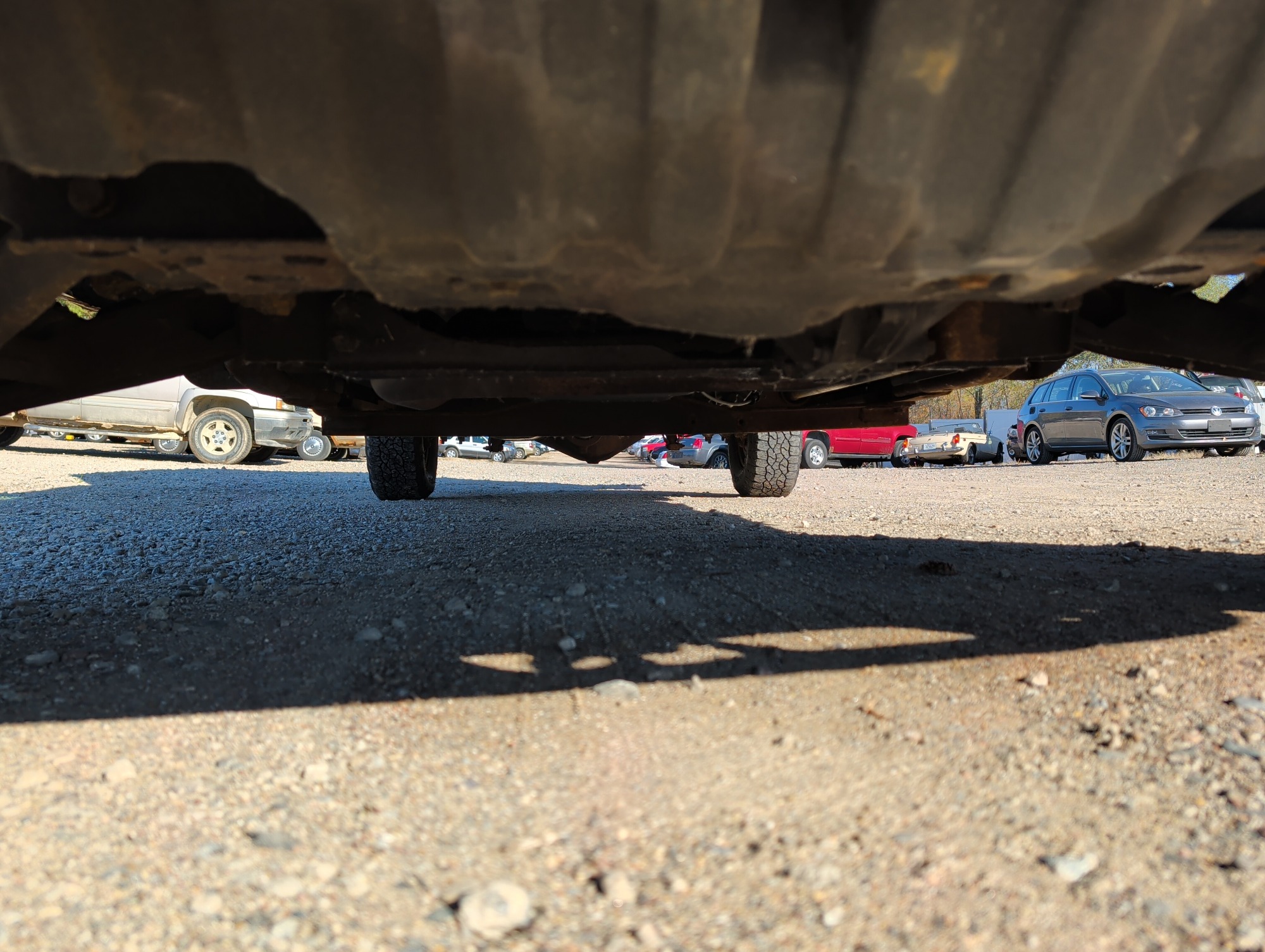 2002 chevrolet silverado-2500hd ext.-cab-short-bed-4wd with 237298 miles for sale near Elk River, Minnesota 106743_16_undercar_front.jpg