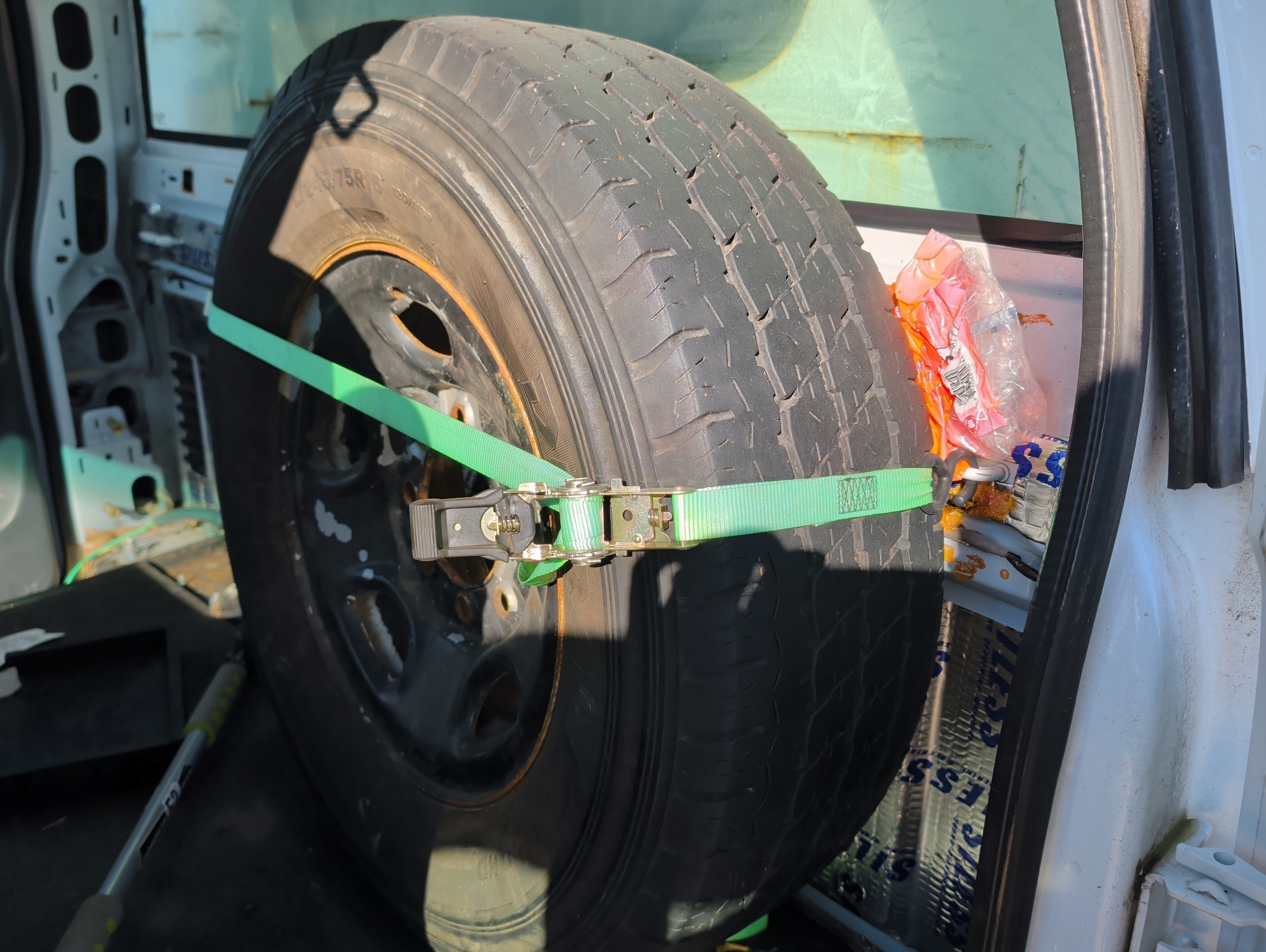 2002 chevrolet silverado-2500hd ext.-cab-short-bed-4wd with 237298 miles for sale near Elk River, Minnesota 106743_27_spare_tire.jpg