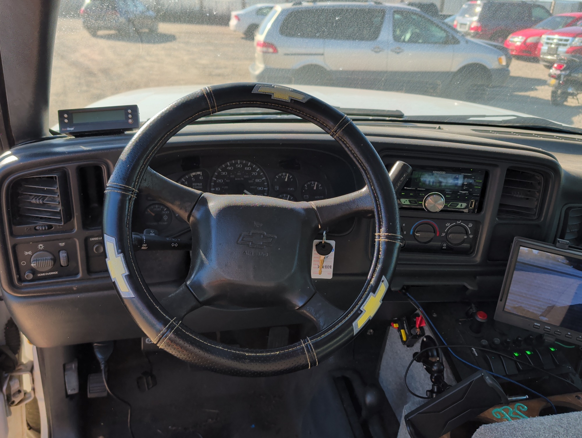 2002 chevrolet silverado-2500hd ext.-cab-short-bed-4wd with 237298 miles for sale near Elk River, Minnesota 106743_33_dash_from_driver.jpg