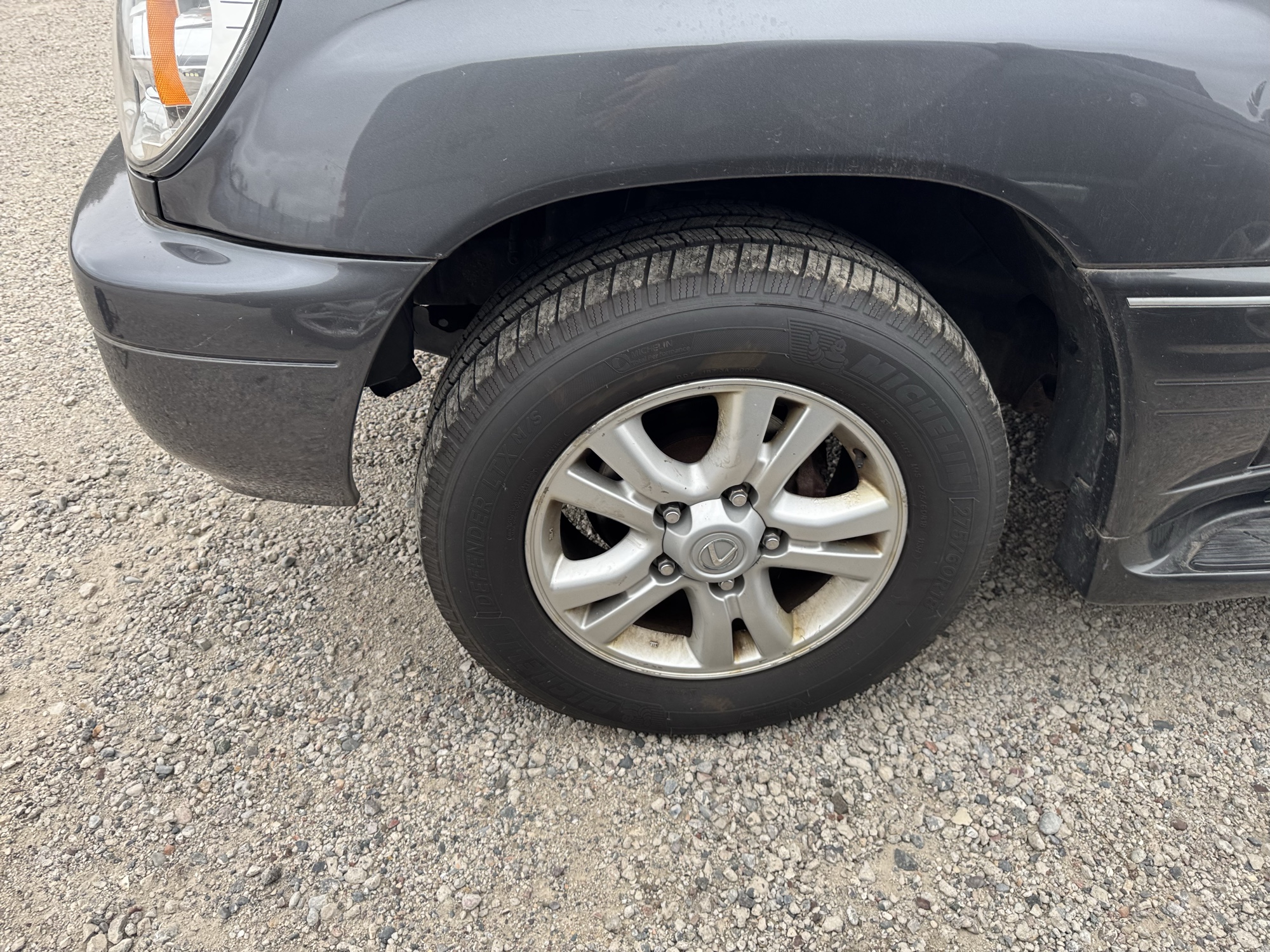 2004 lexus lx-470 sport-utility with 318395 miles for sale near Elk River, Minnesota 106745_12_drv_front_wheel.jpg
