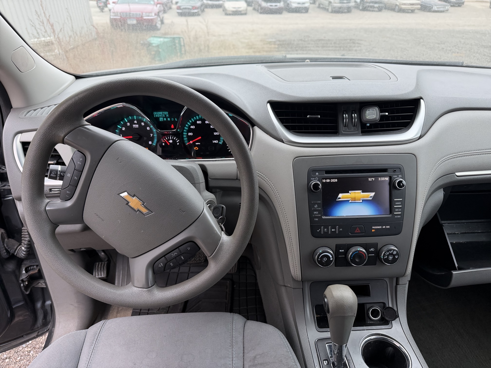 2014 chevrolet traverse ls-fwd with 145915 miles for sale near Elk River, Minnesota 106750_33_dash_from_driver.jpg