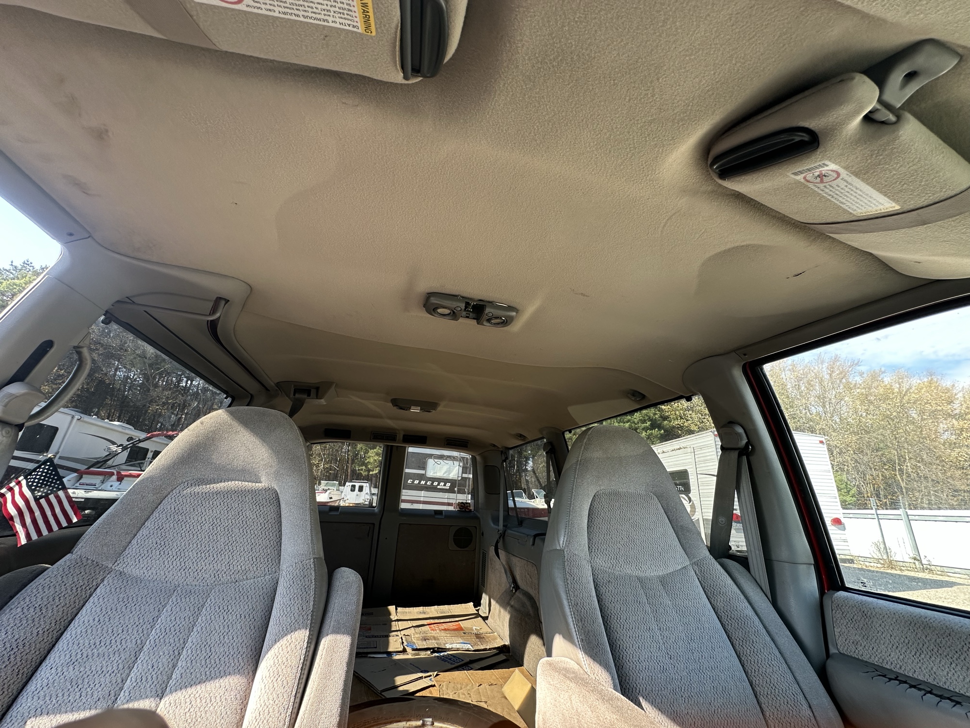 1998 chevrolet astro 2wd for sale near Elk River, Minnesota 106752_35_headliner_sunroof.jpg