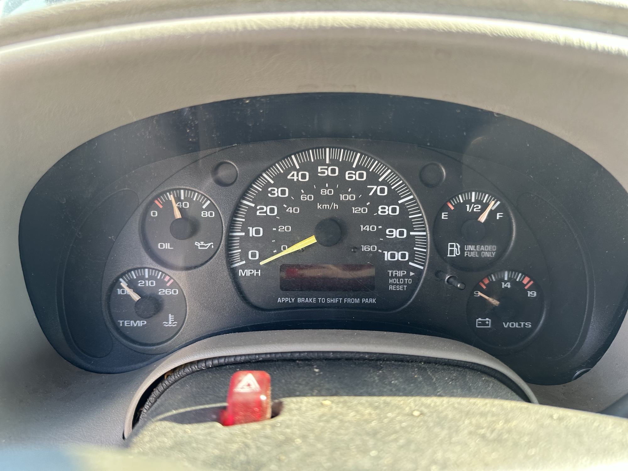 1998 chevrolet astro 2wd for sale near Elk River, Minnesota 106752_43_gauge_cluster.jpg