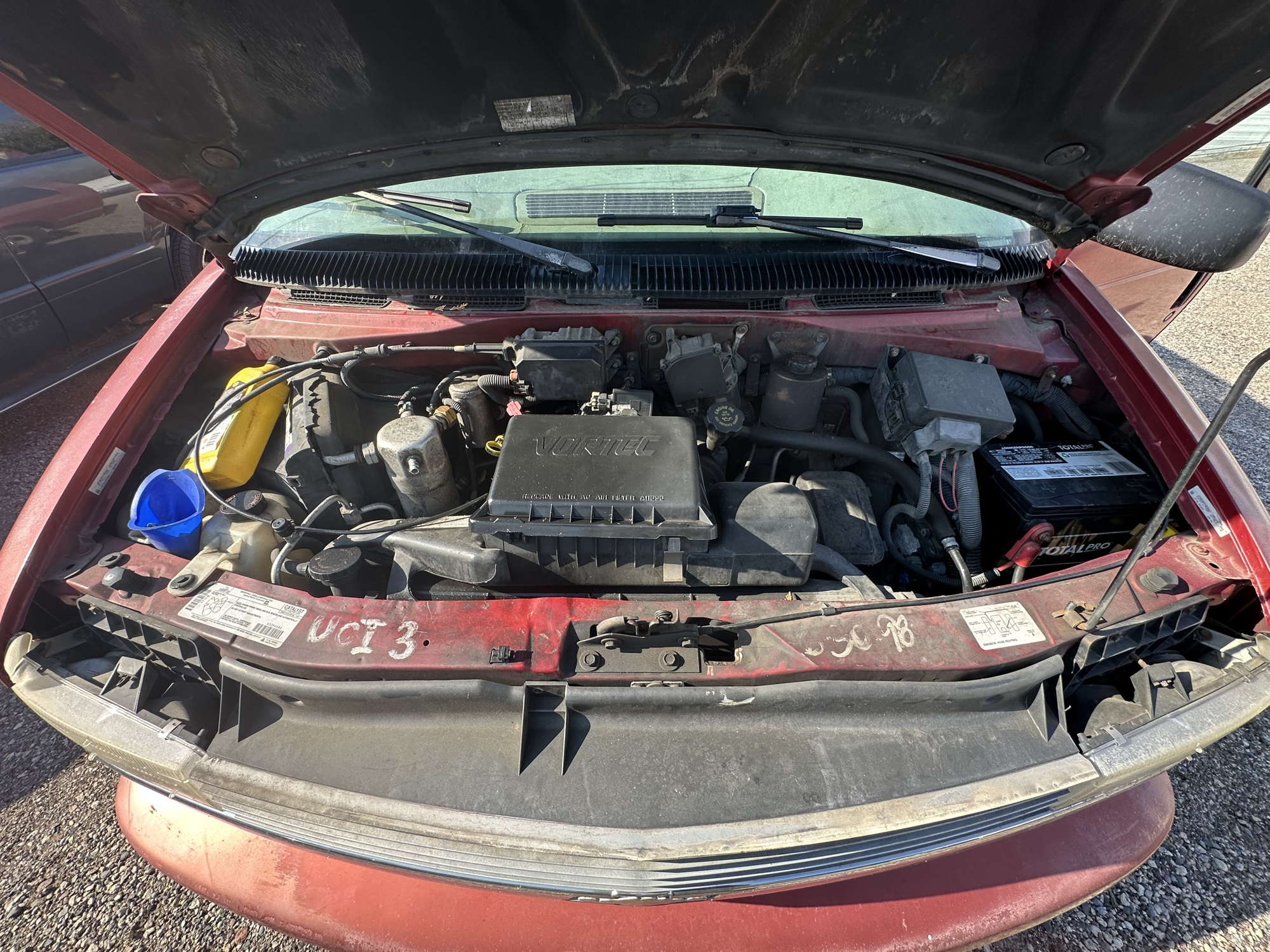 1998 chevrolet astro 2wd for sale near Elk River, Minnesota 106752_49_engine_bay.jpg