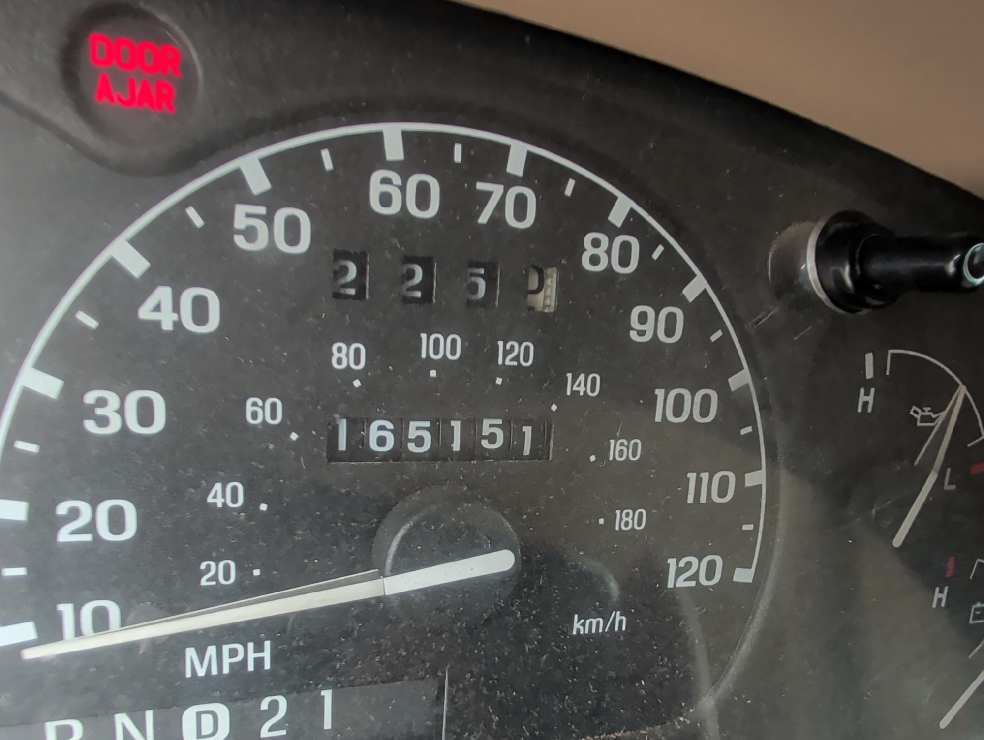 2002 ford ranger edge-supercab-4wd---375a with 165151 miles for sale near Elk River, Minnesota 106753_44_mileage_closeup.jpg