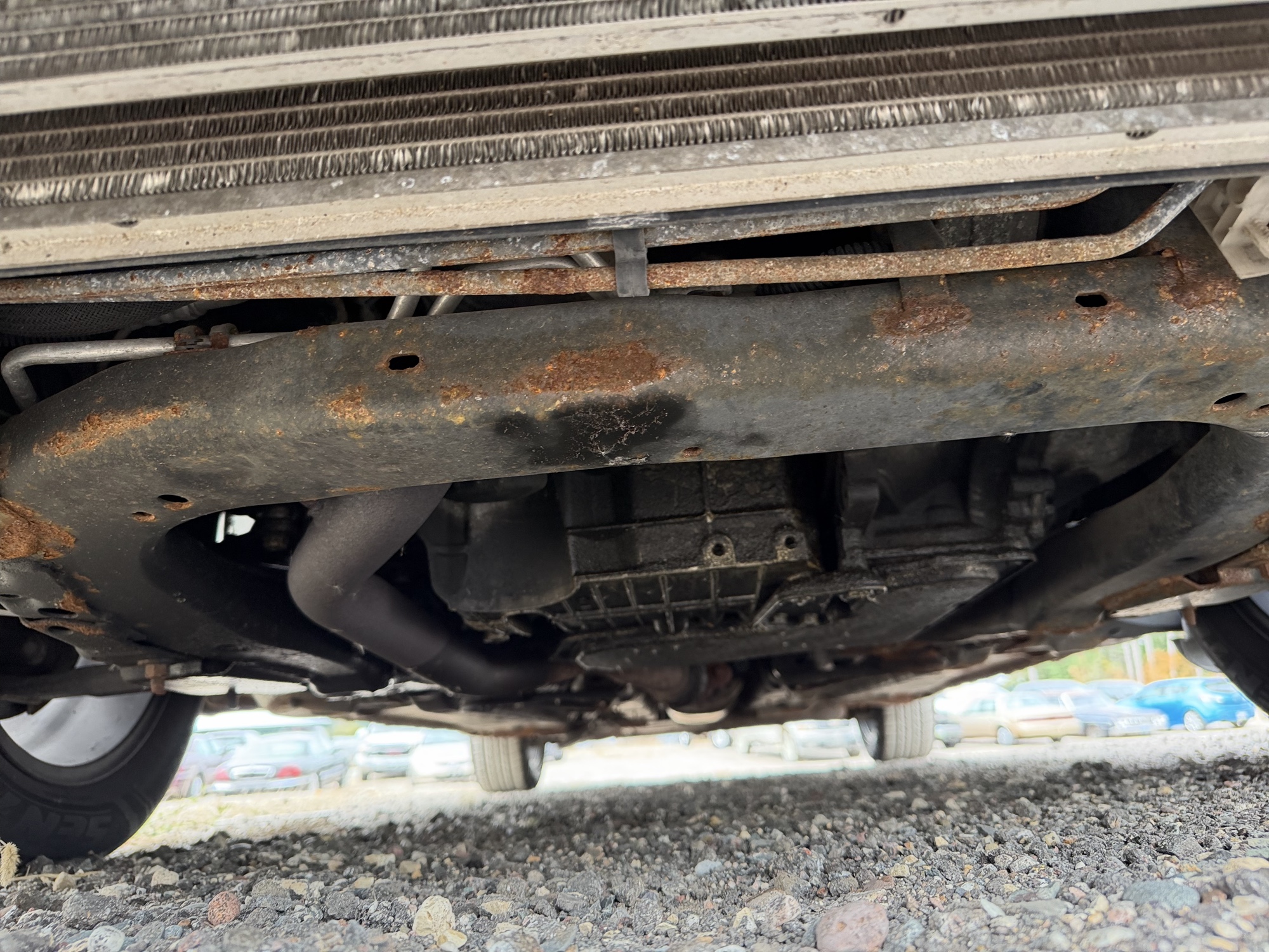 2008 saturn aura xe with 166520 miles for sale near Elk River, Minnesota 106755_16_undercar_front.jpg