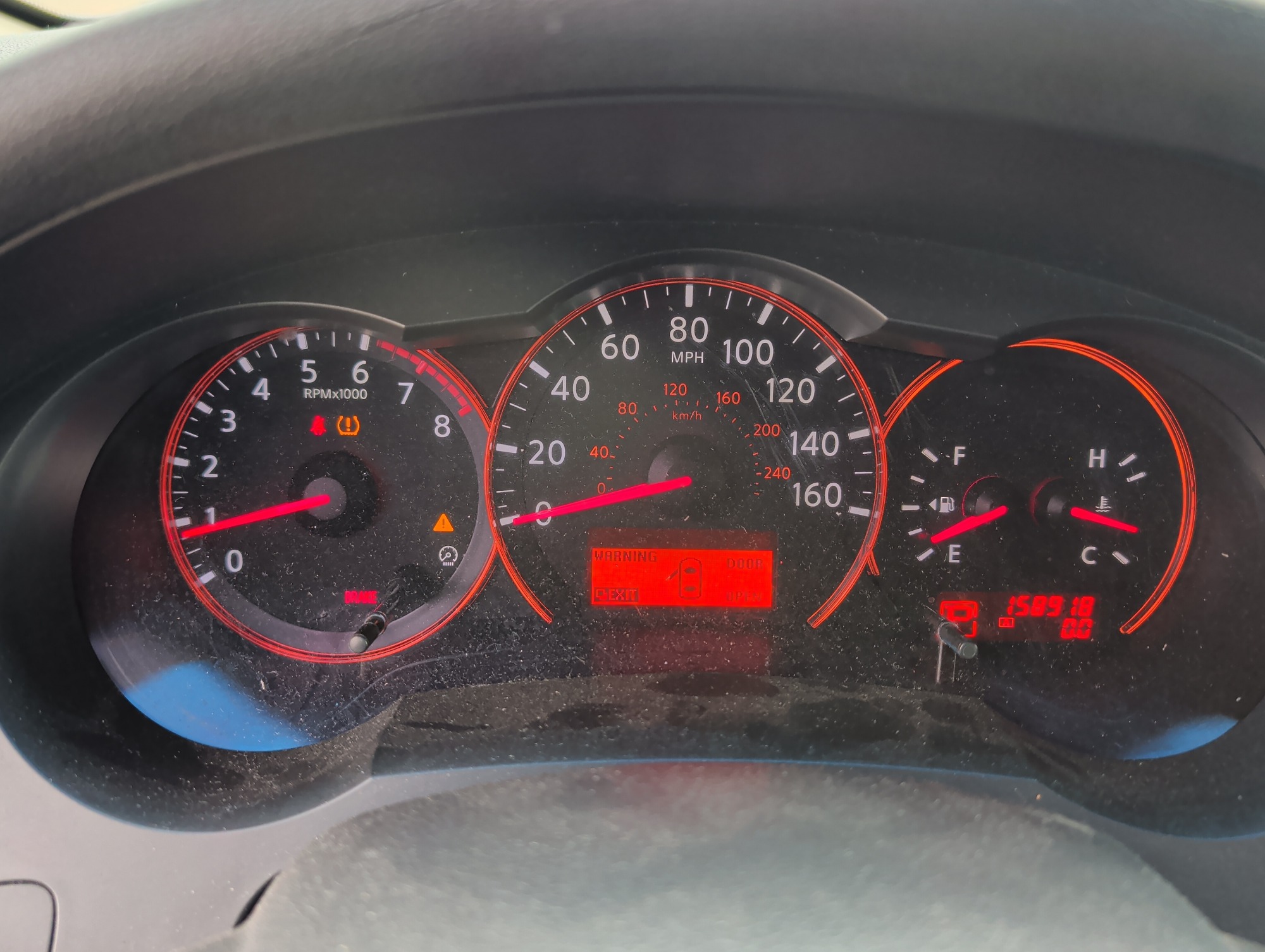 2008 nissan altima 2.5-s with 158918 miles for sale near Elk River, Minnesota 106757_43_gauge_cluster.jpg