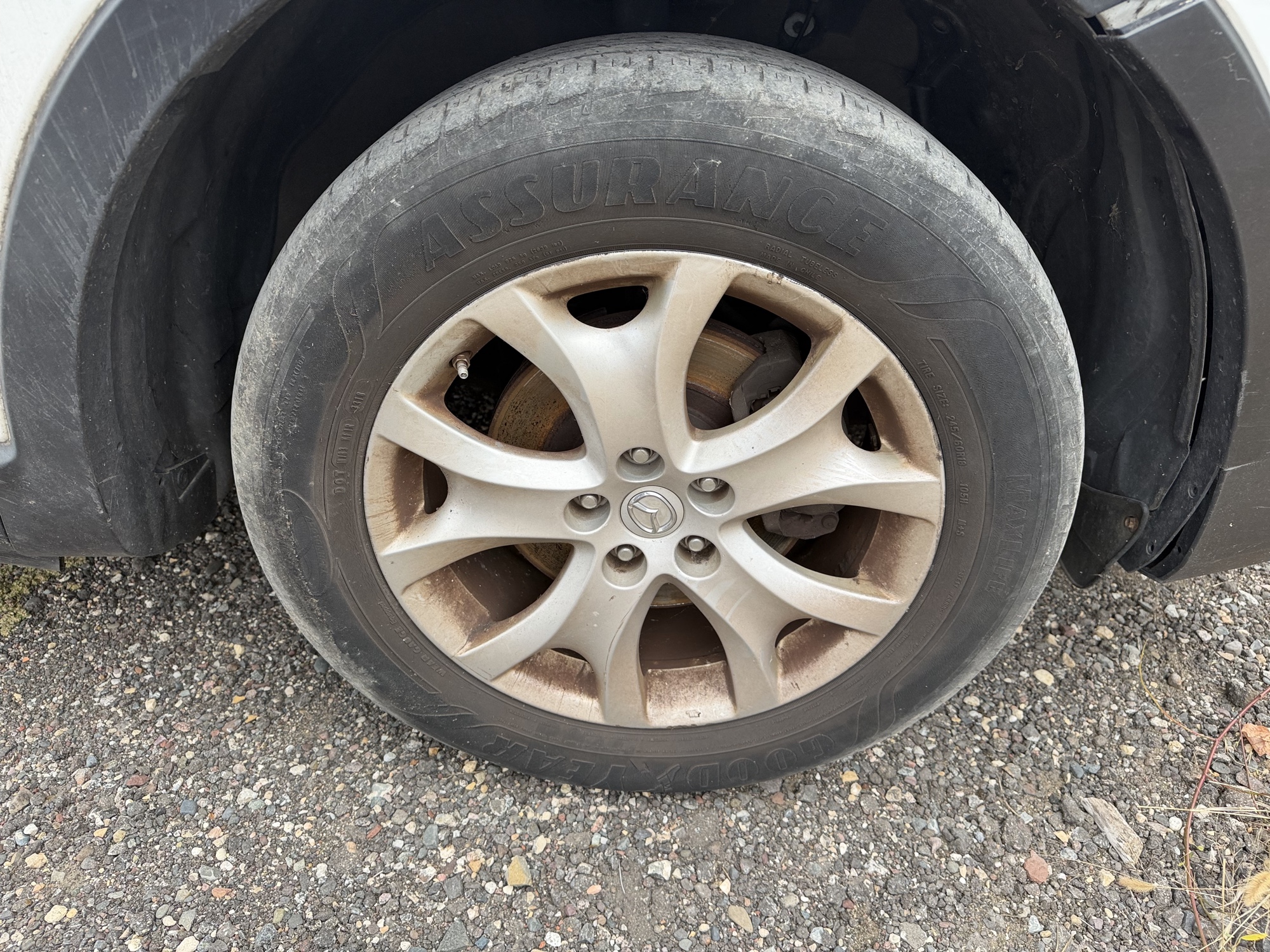 2011 mazda cx-9 touring-awd with 171789 miles for sale near Elk River, Minnesota 106761_15_front_pass_wheel.jpg