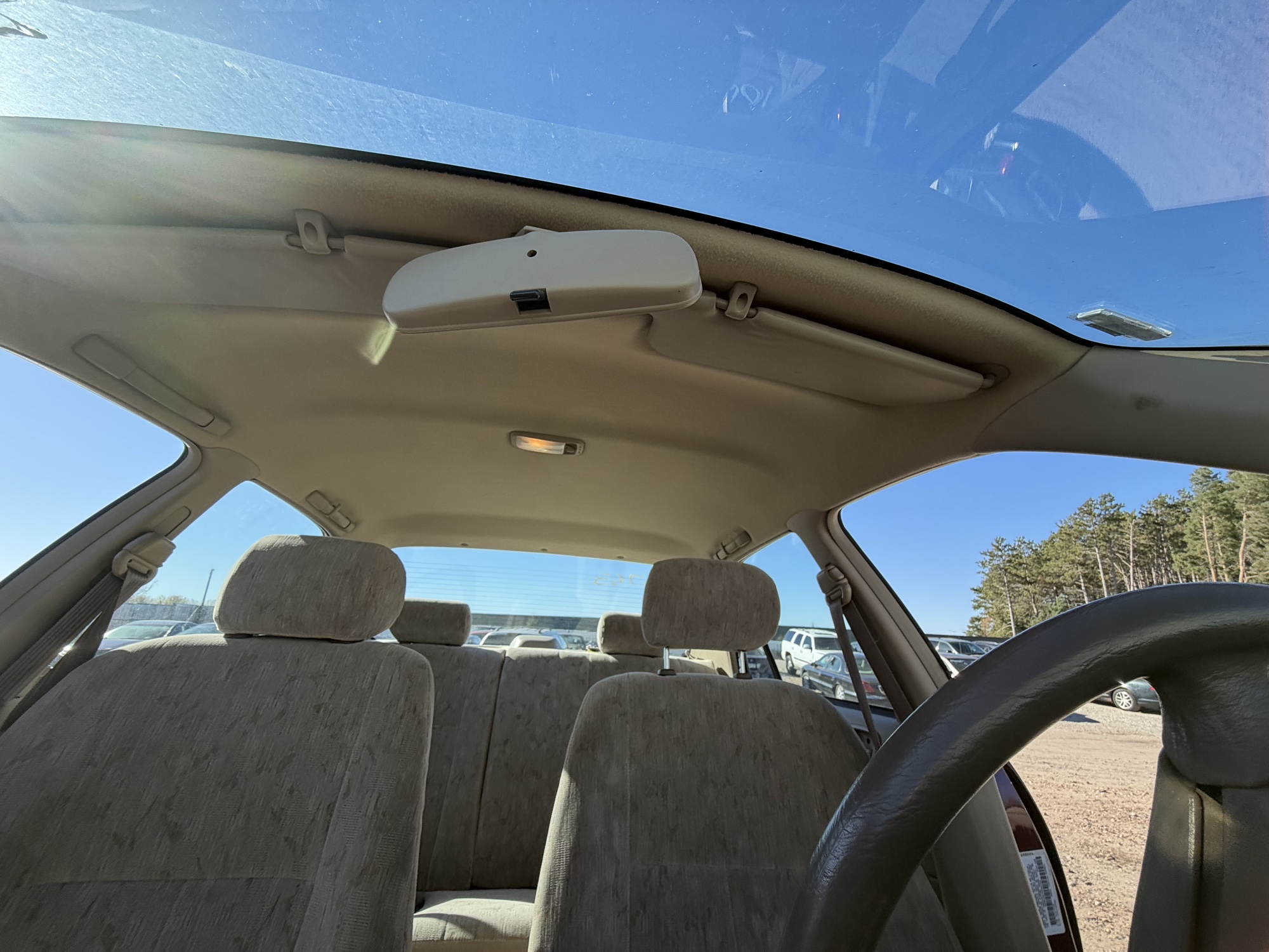 1998 toyota corolla ve with 71453 miles for sale near Elk River, Minnesota 106763_35_headliner_sunroof.jpg