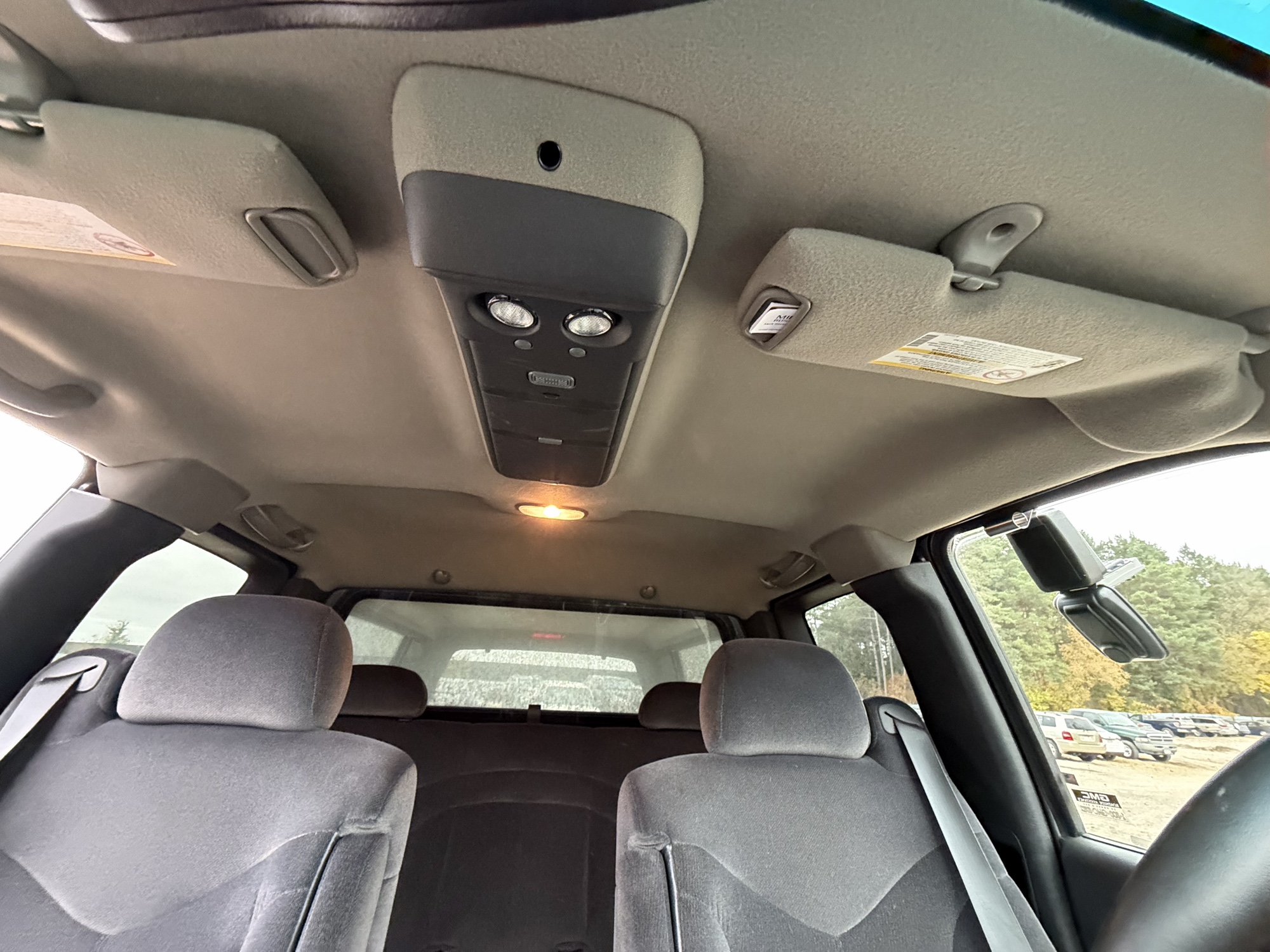 2002 gmc sierra-1500 sl-ext.-cab-short-bed-4wd with 83587 miles for sale near Elk River, Minnesota 106764_35_headliner_sunroof.jpg