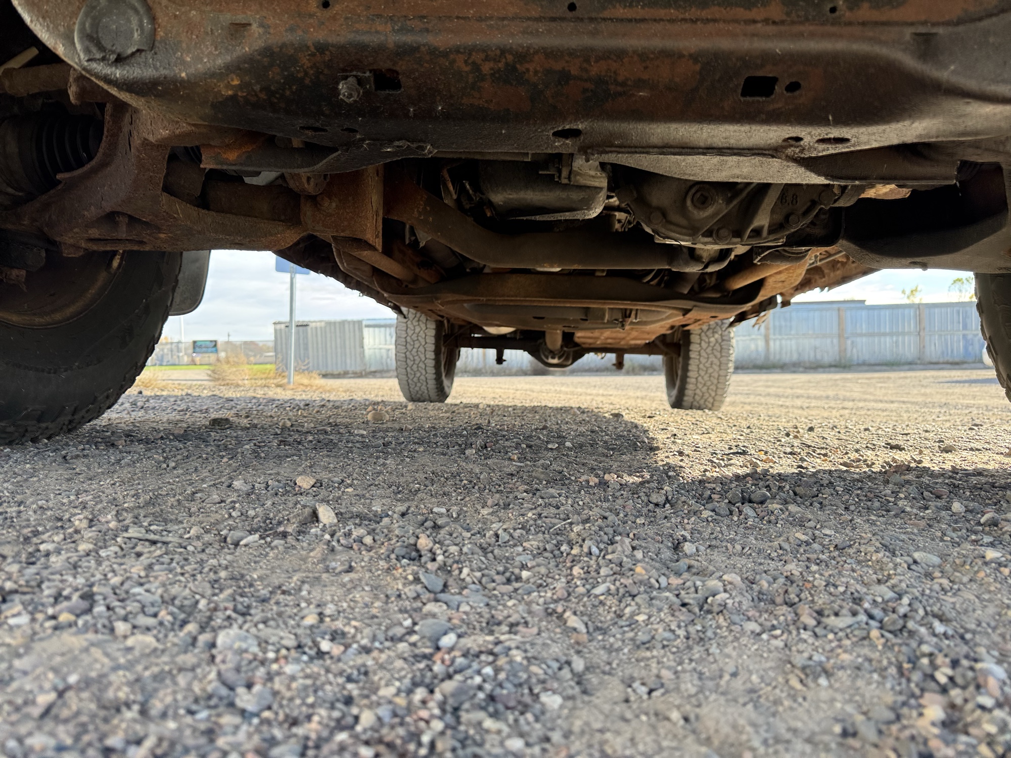 1999 ford f-150 ws-supercab-short-bed-4wd with 245575 miles for sale near Elk River, Minnesota 106765_16_undercar_front.jpg