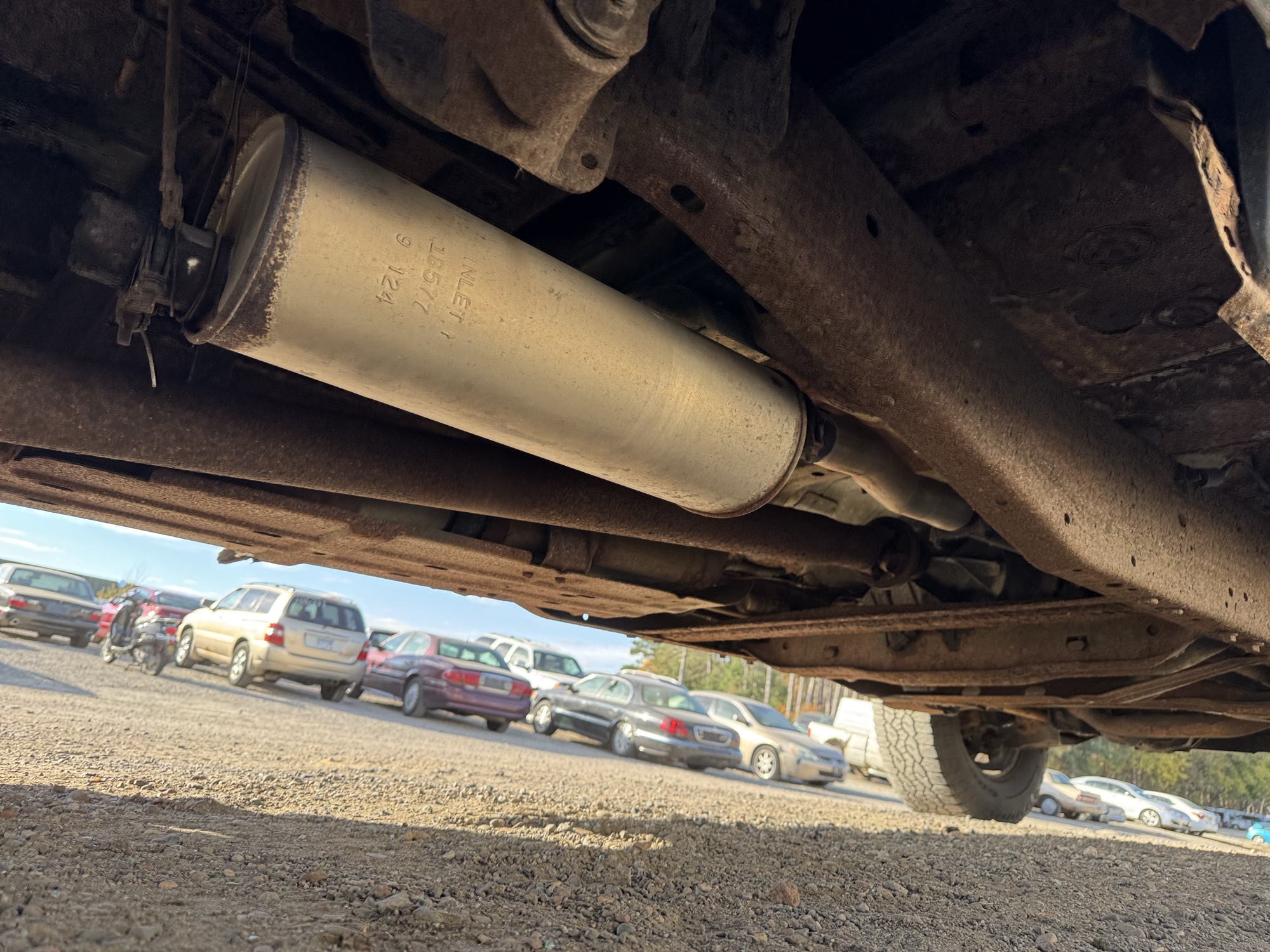 1999 ford f-150 ws-supercab-short-bed-4wd with 245575 miles for sale near Elk River, Minnesota 106765_20_undercar_rear_pass.jpg