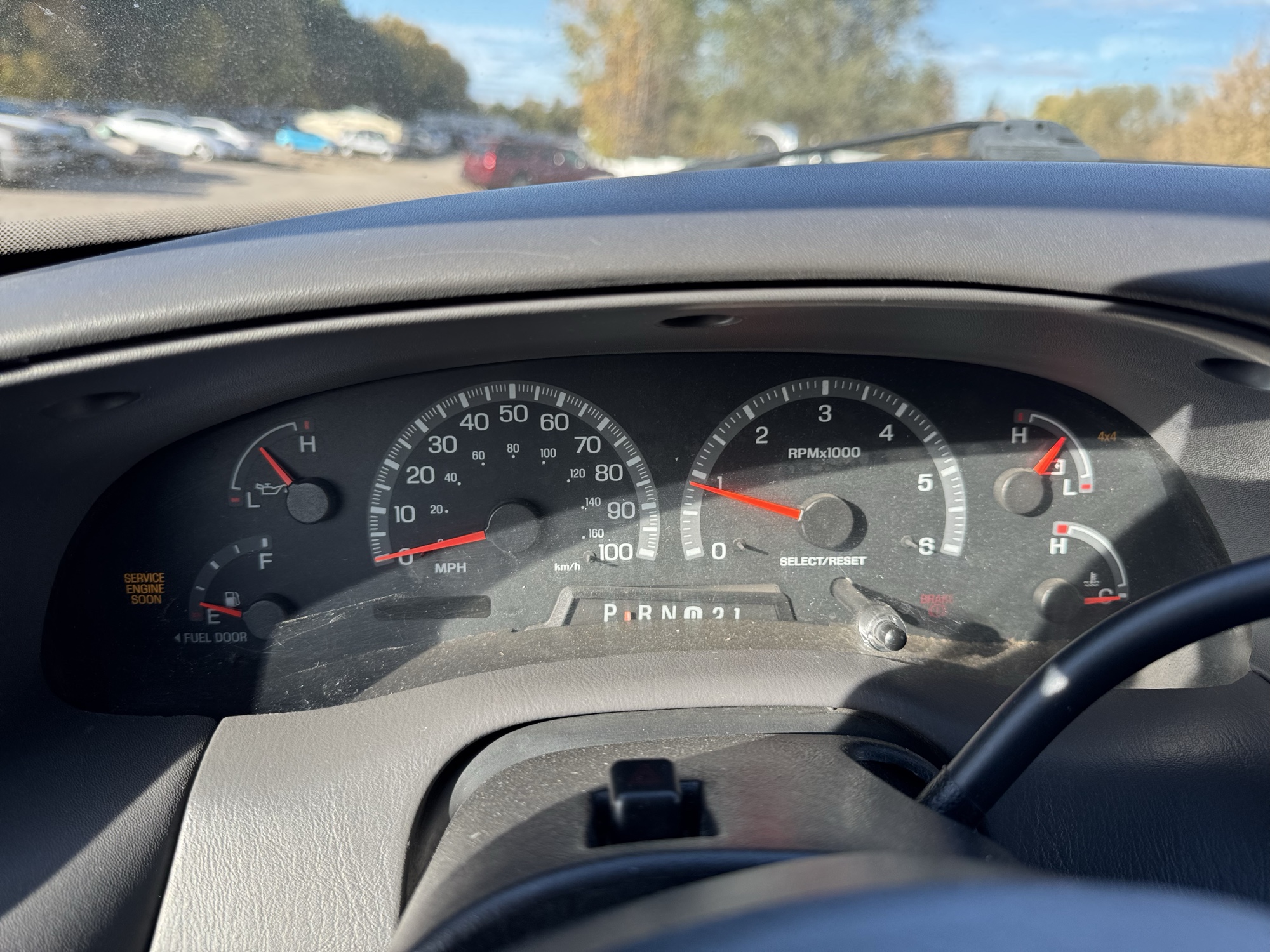 1999 ford f-150 ws-supercab-short-bed-4wd with 245575 miles for sale near Elk River, Minnesota 106765_43_gauge_cluster.jpg