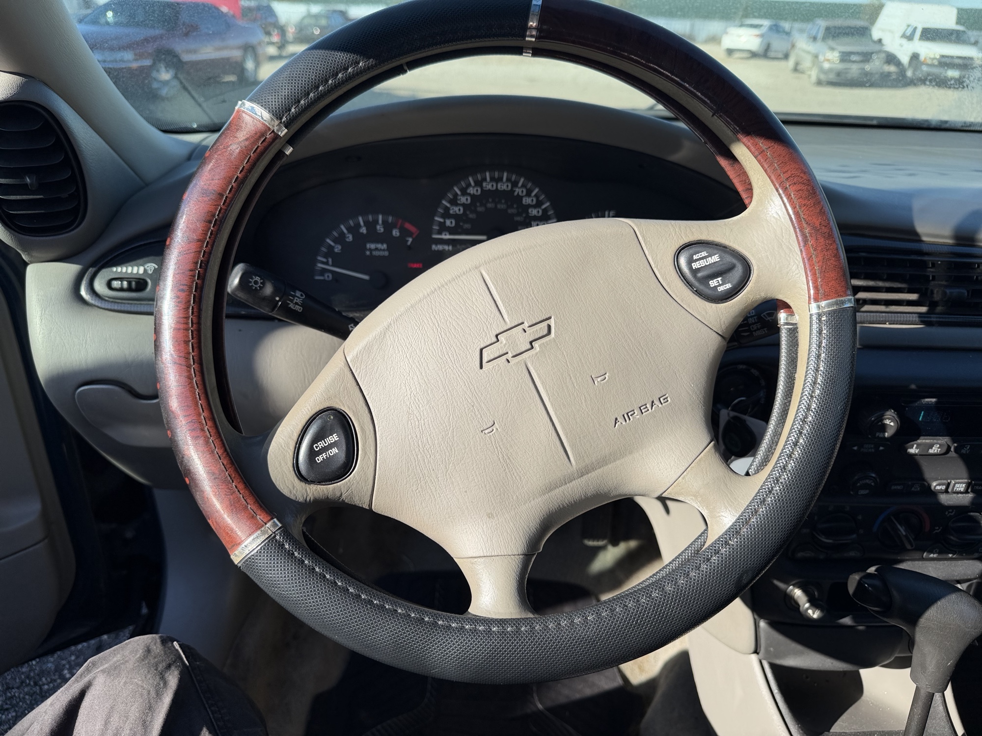 2002 chevrolet malibu base with 82967 miles for sale near Elk River, Minnesota 106767_36_steering_wheel.jpg
