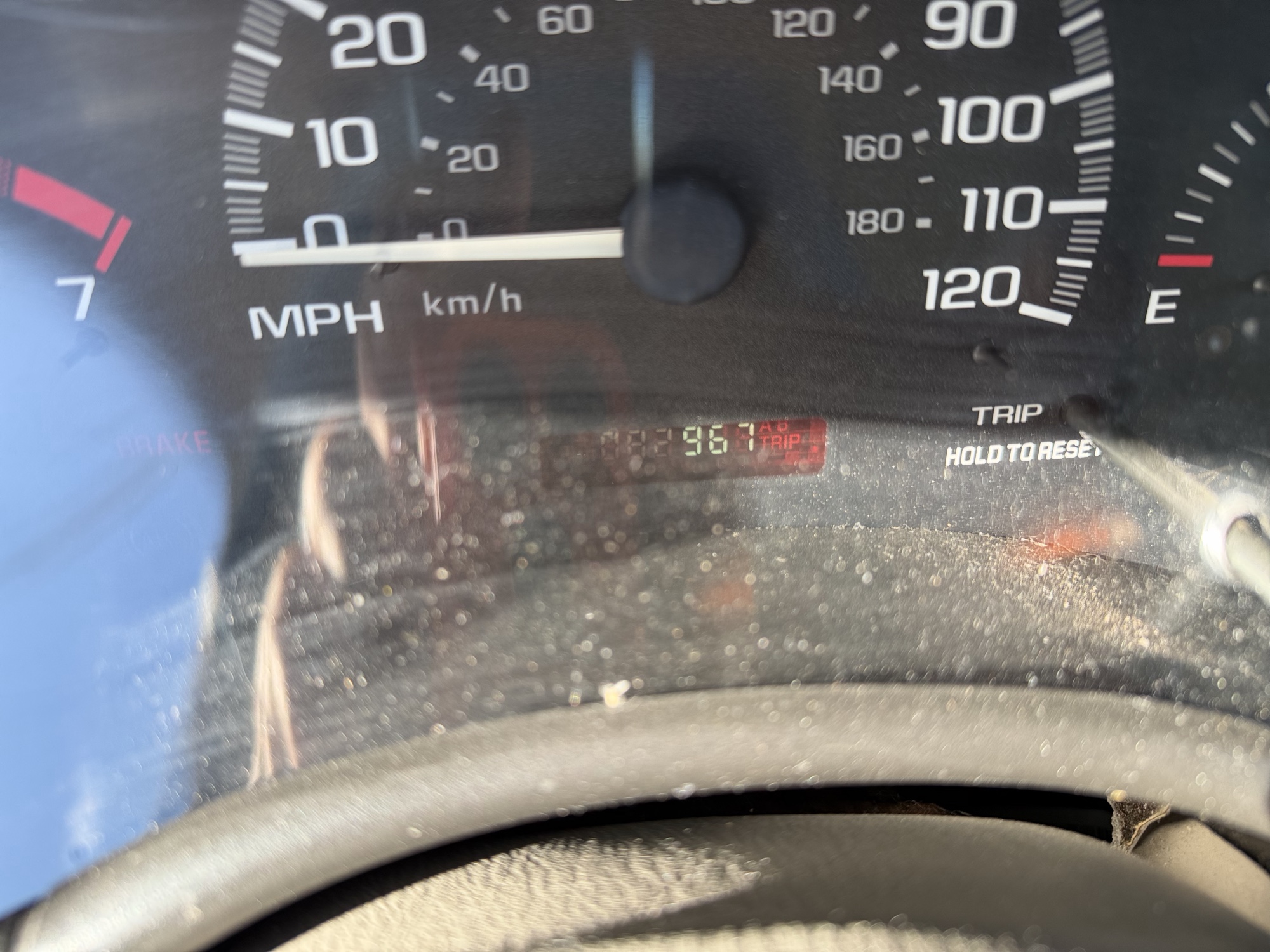 2002 chevrolet malibu base with 82967 miles for sale near Elk River, Minnesota 106767_44_mileage_closeup.jpg