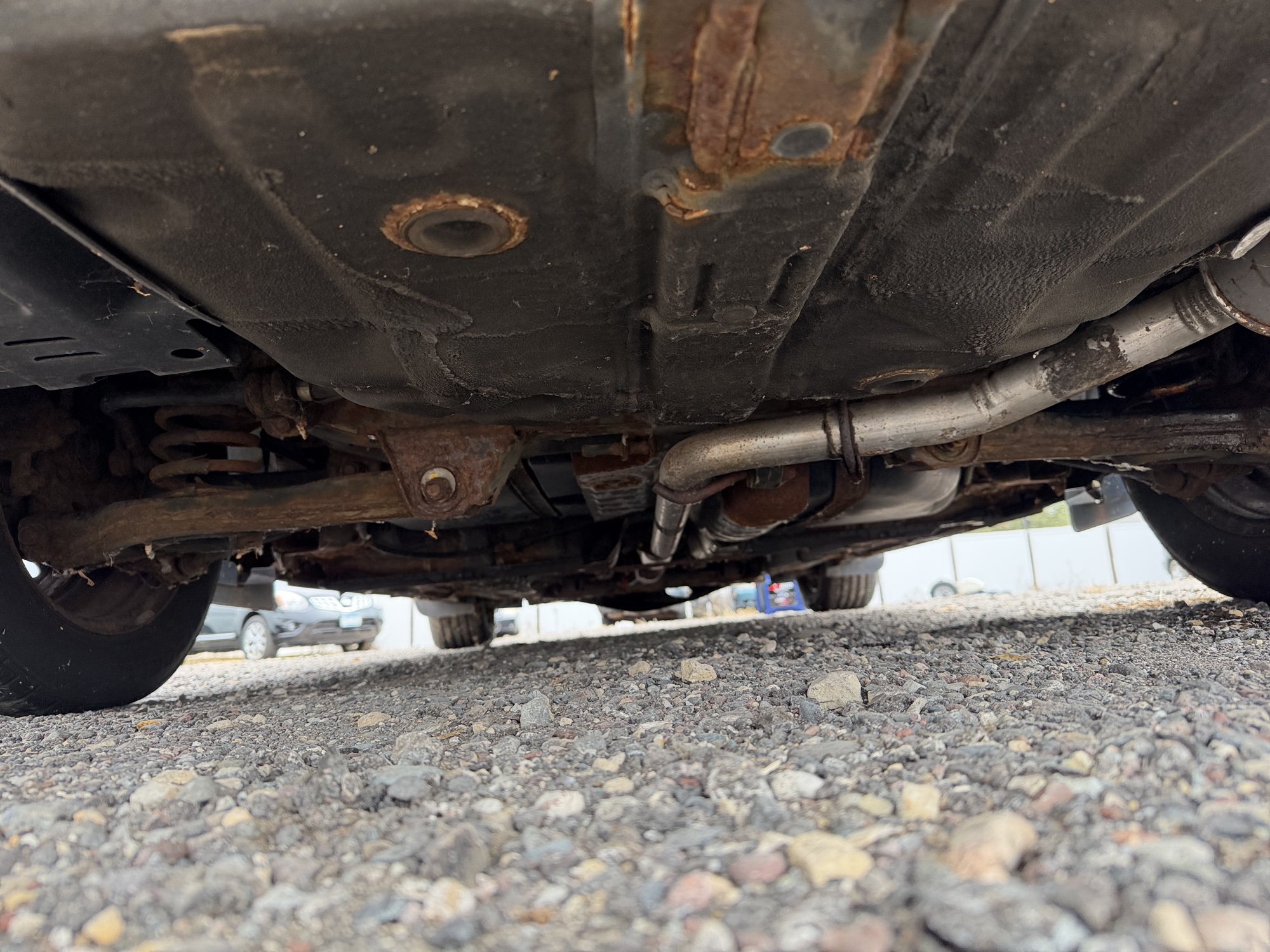 2008 hyundai sonata gls with 152426 miles for sale near Elk River, Minnesota 106768_19_undercar_rear.jpg